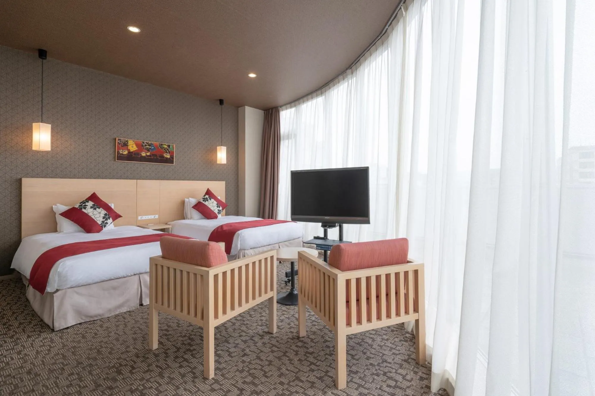 Photo of the whole room, Bed in Hotel Vista Premio Kyoto Kawaramachi St