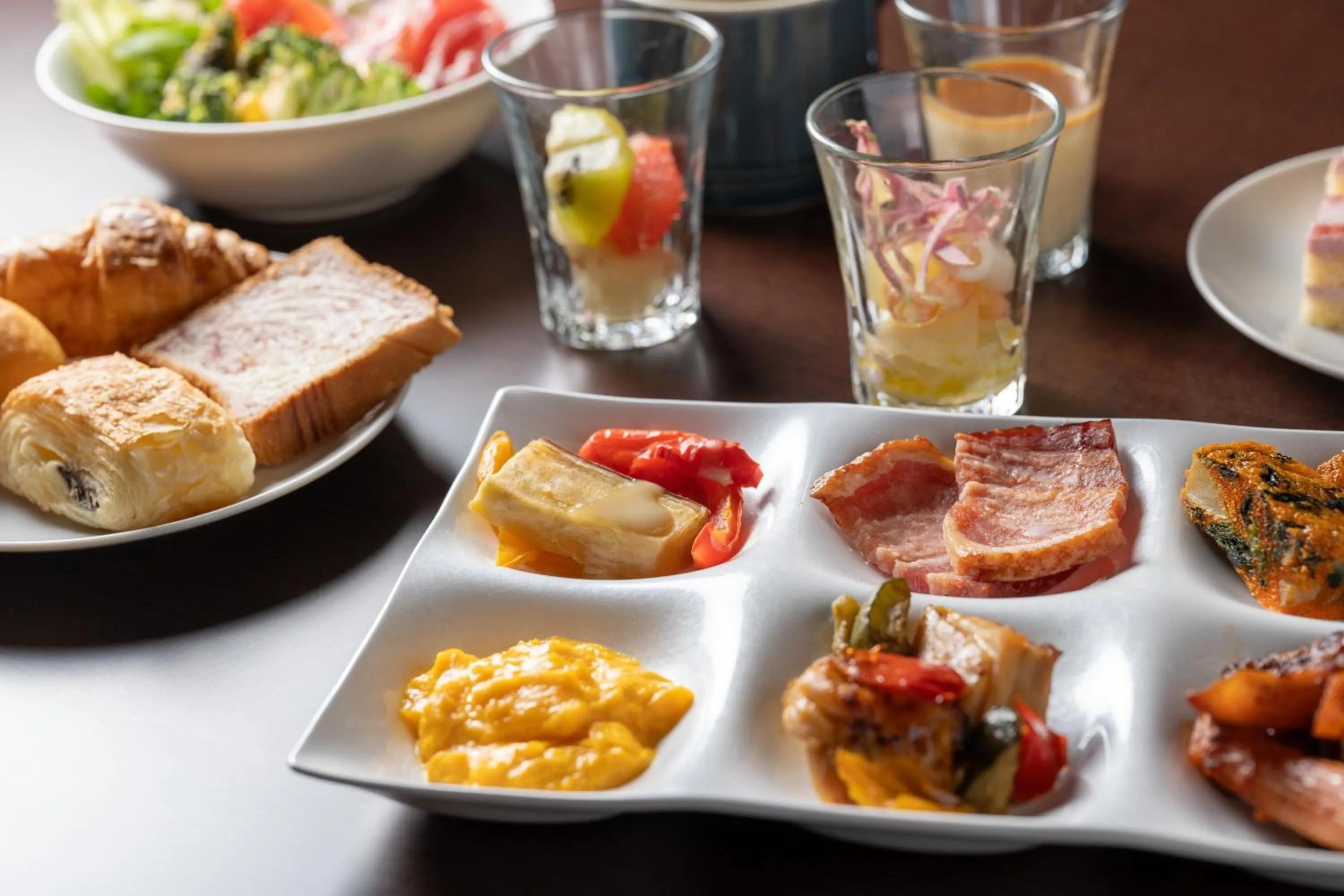 Buffet breakfast in Hotel Vista Premio Kyoto Kawaramachi St