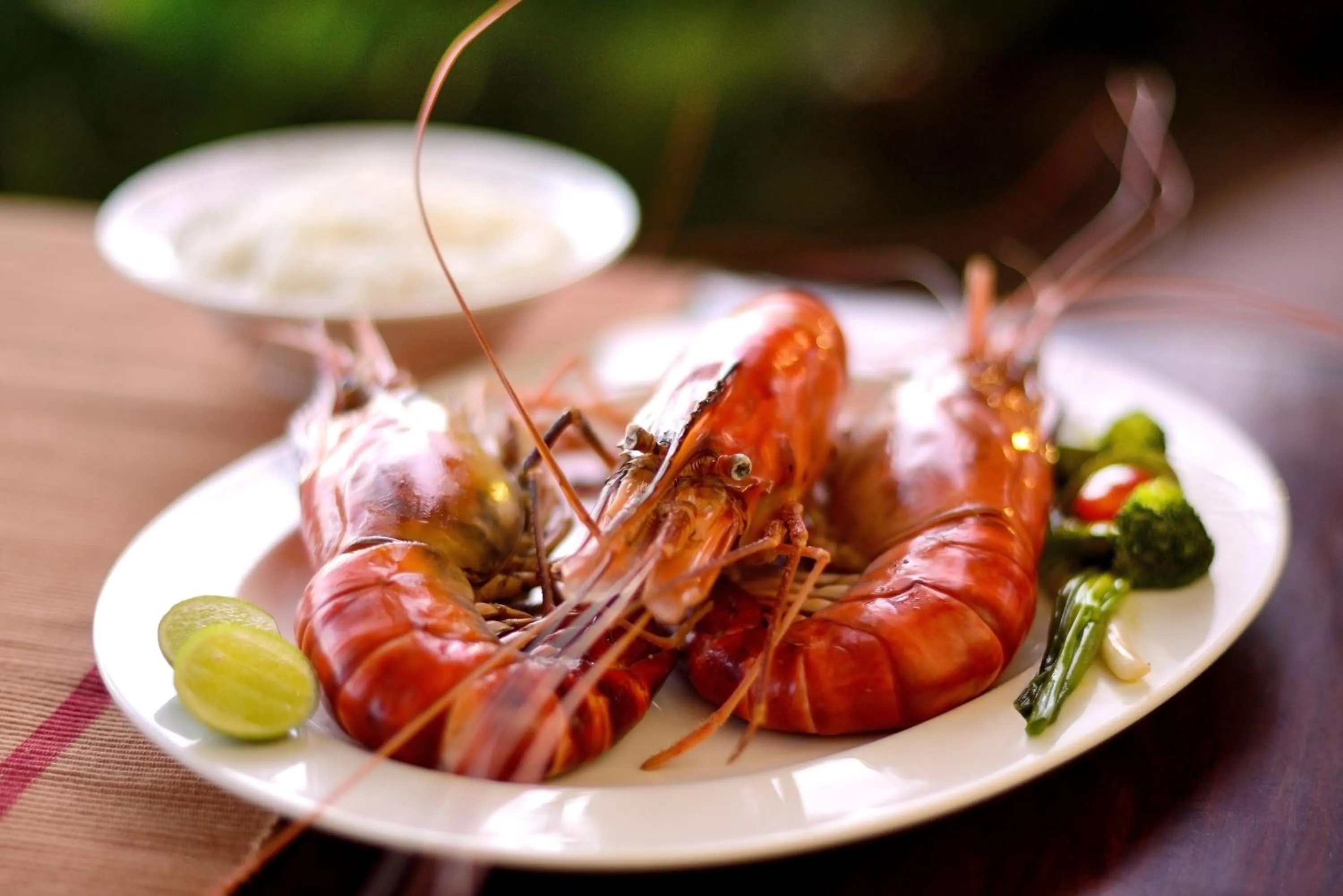Food close-up in Weligama Bay Resort