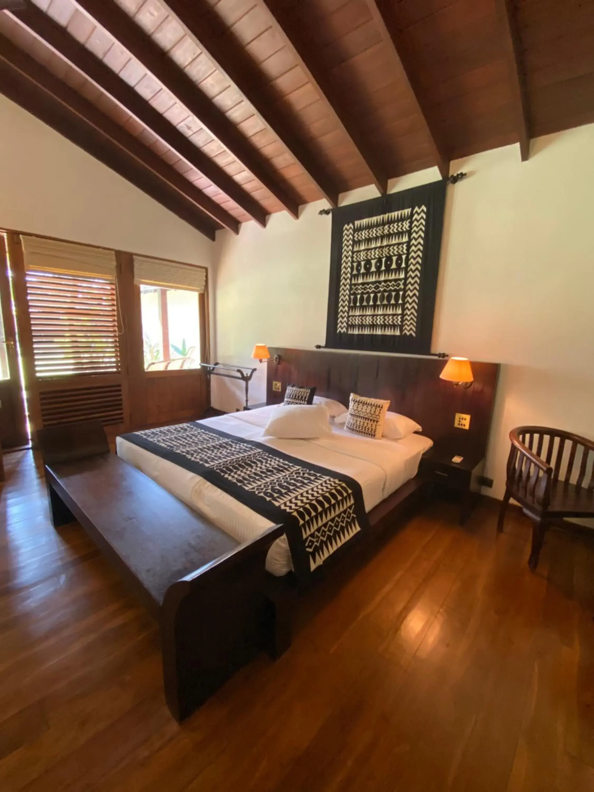 Bedroom, Bed in Weligama Bay Resort Bedroom, Bed in Weligama Bay Resort