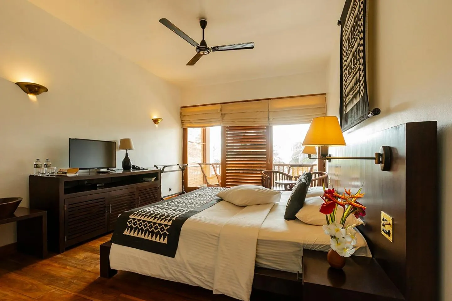 Property building, Bed in Weligama Bay Resort