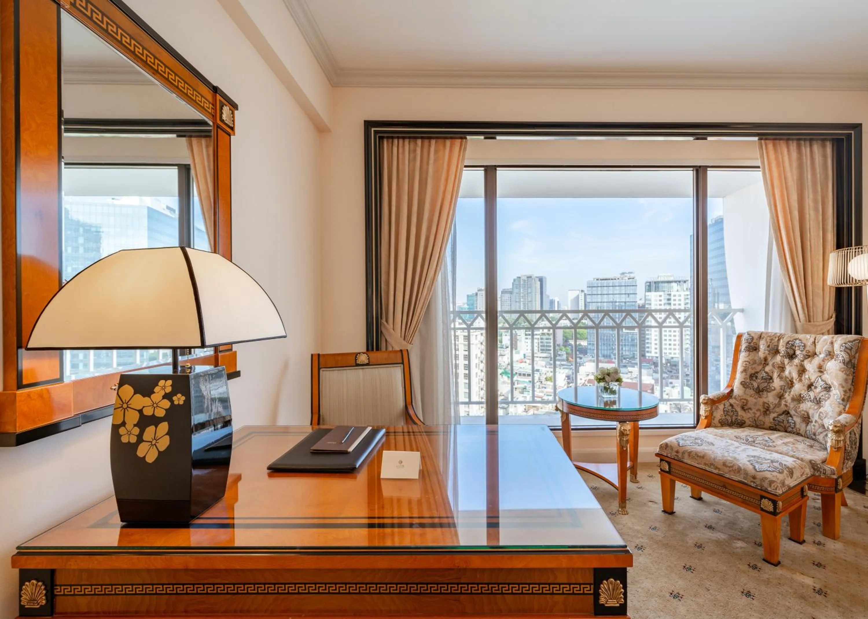 Seating area in Lotte Hotel Saigon