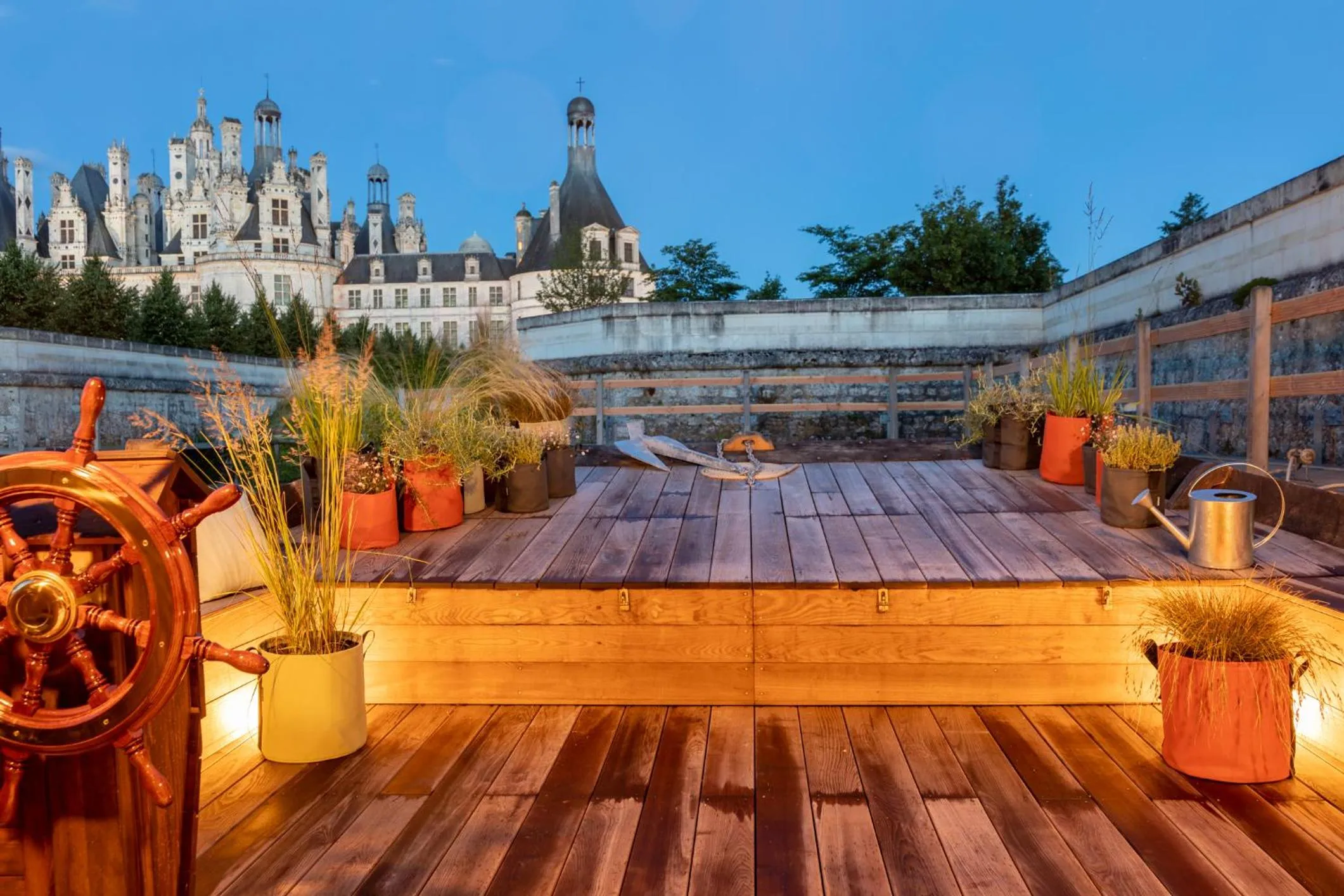View (from property/room) in Relais de Chambord, a Small Luxury Hotels of the World