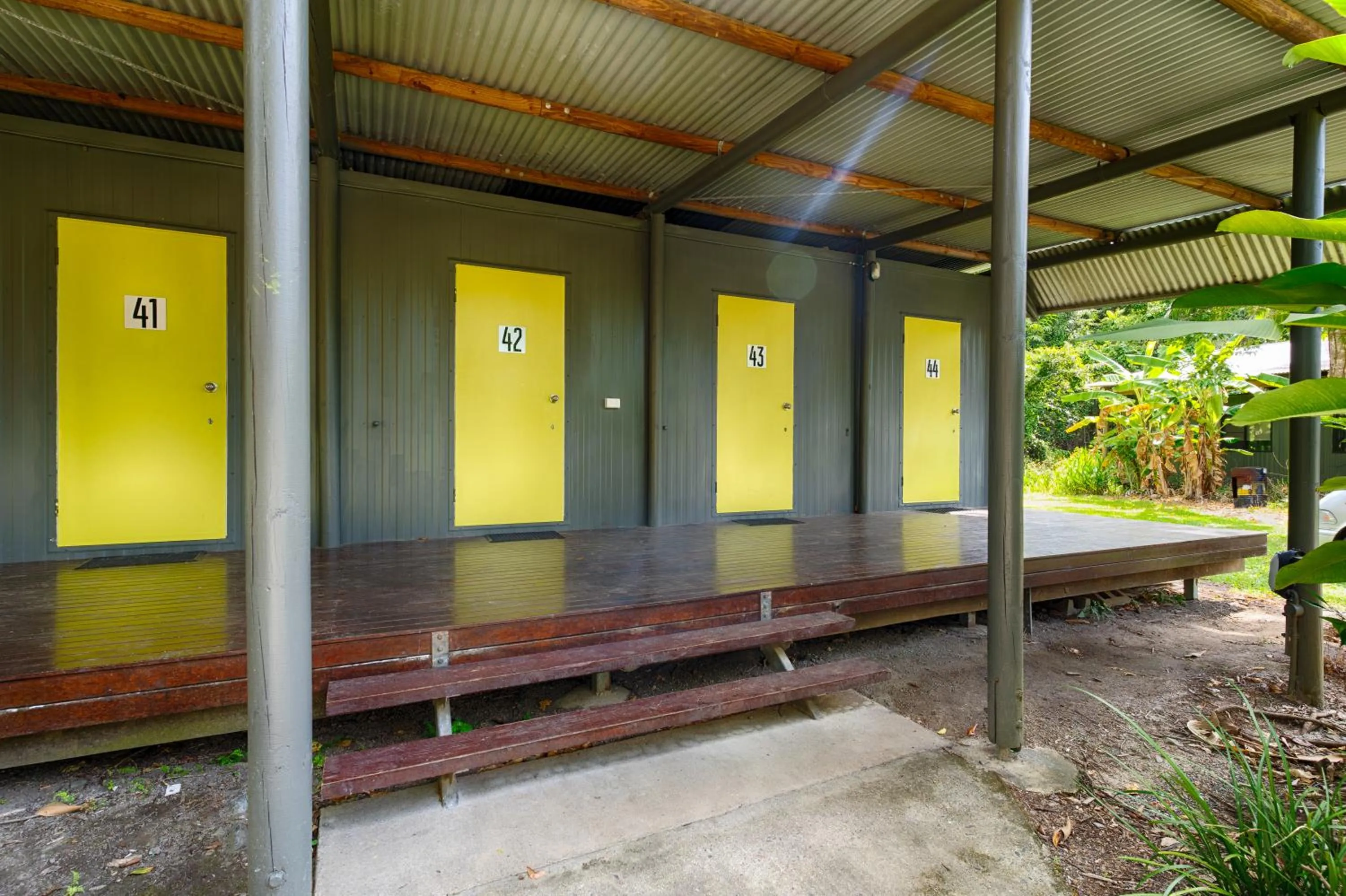 Bedroom in PK's Jungle Village