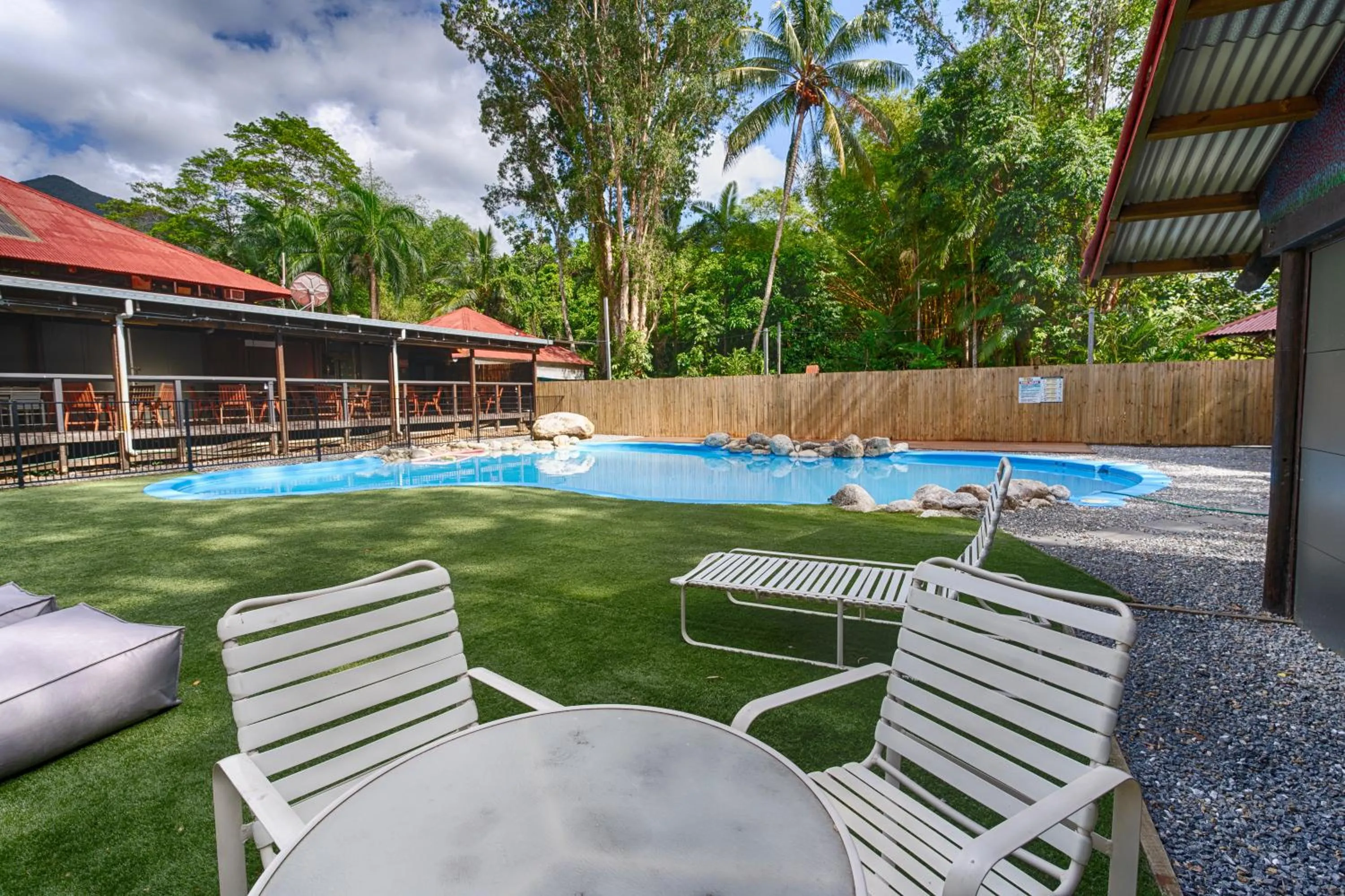 Swimming pool in PK's Jungle Village