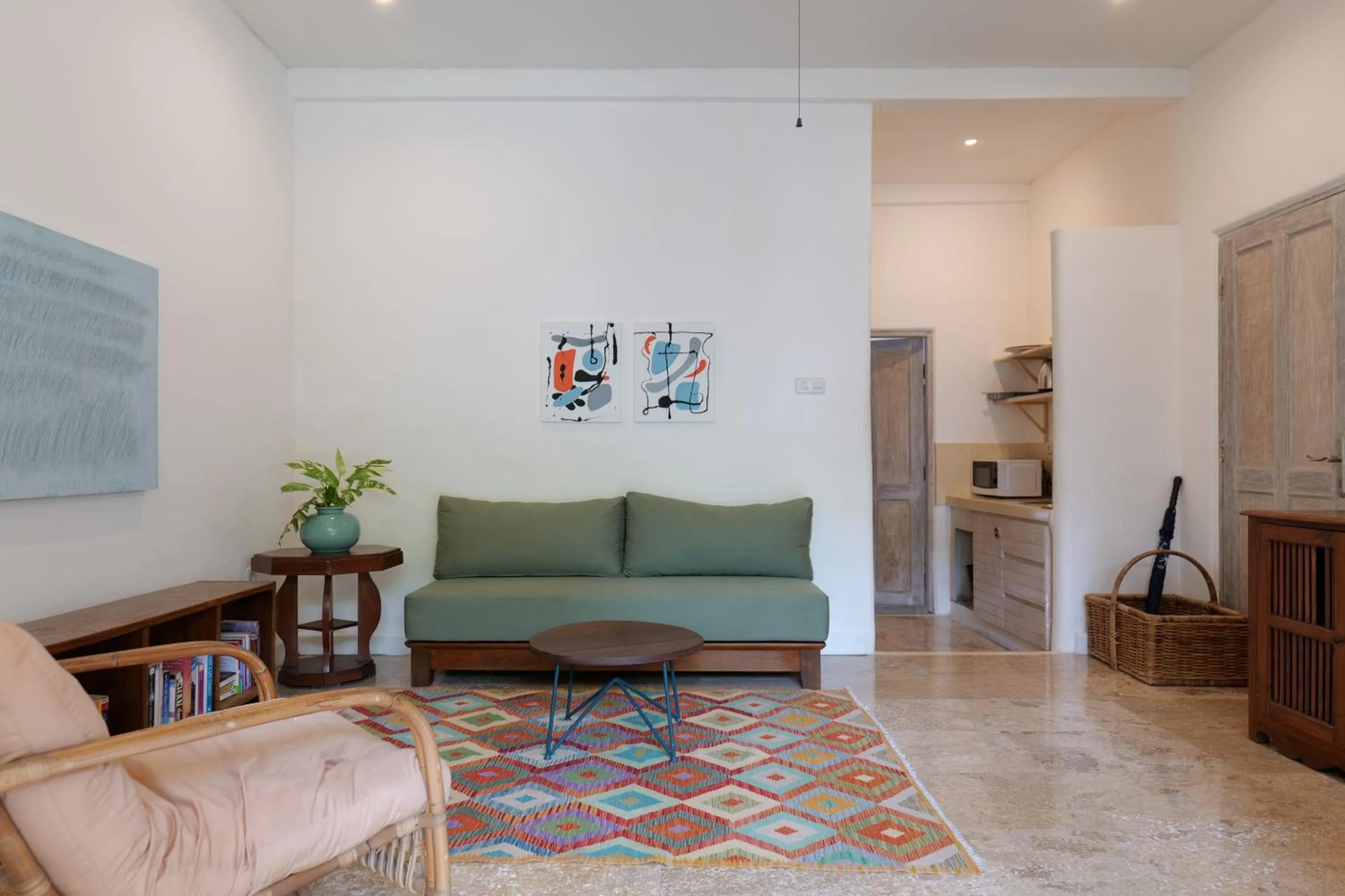 Living room in Kresna By The Sea By Kresna Hospitality