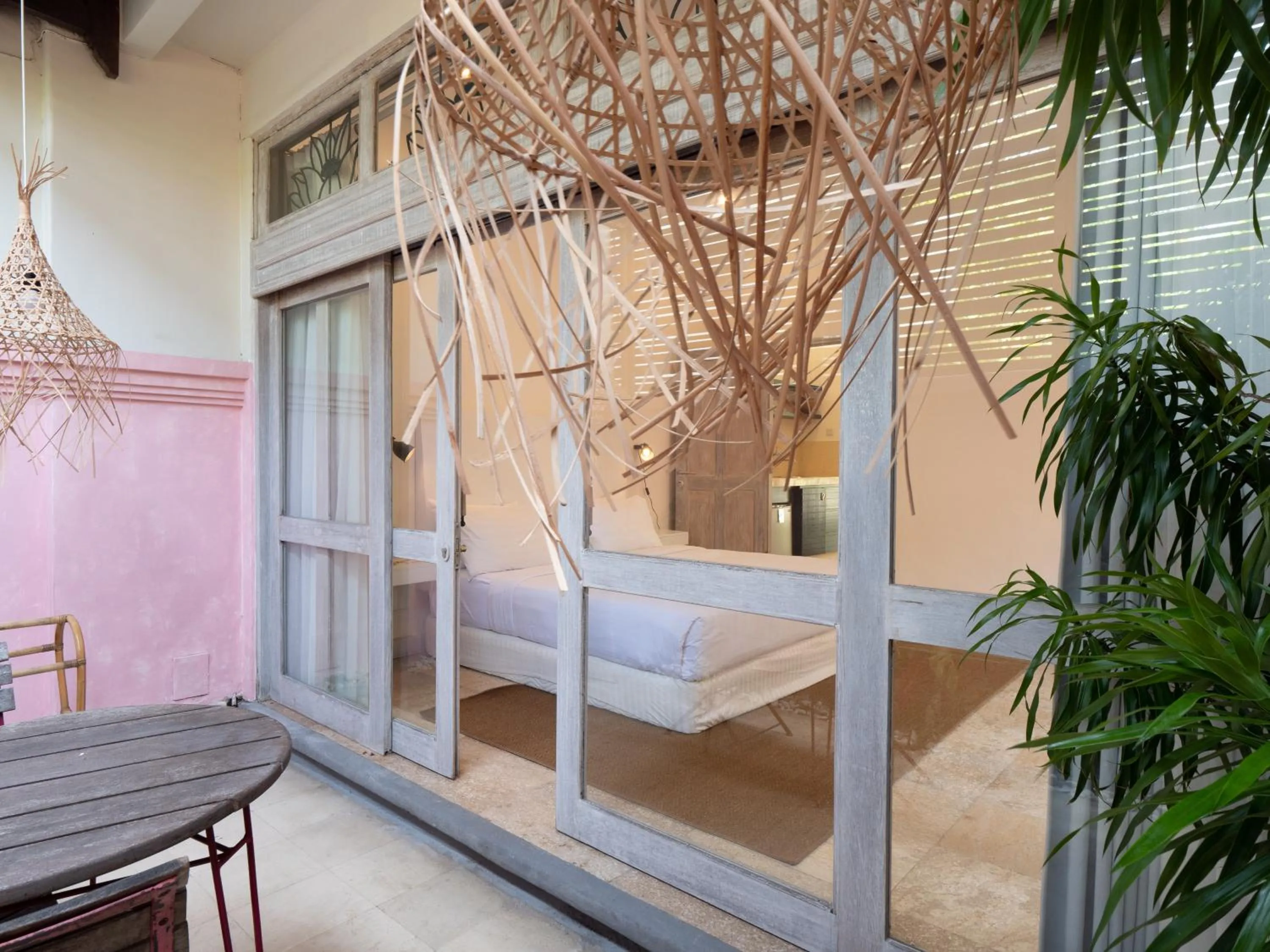 Balcony/Terrace, Bed in Kresna By The Sea By Kresna Hospitality