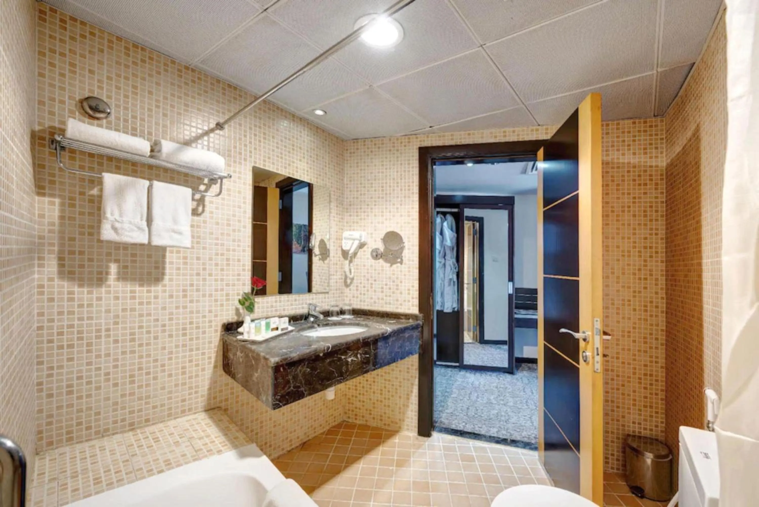 Photo of the whole room, Bed in Aryana Hotel