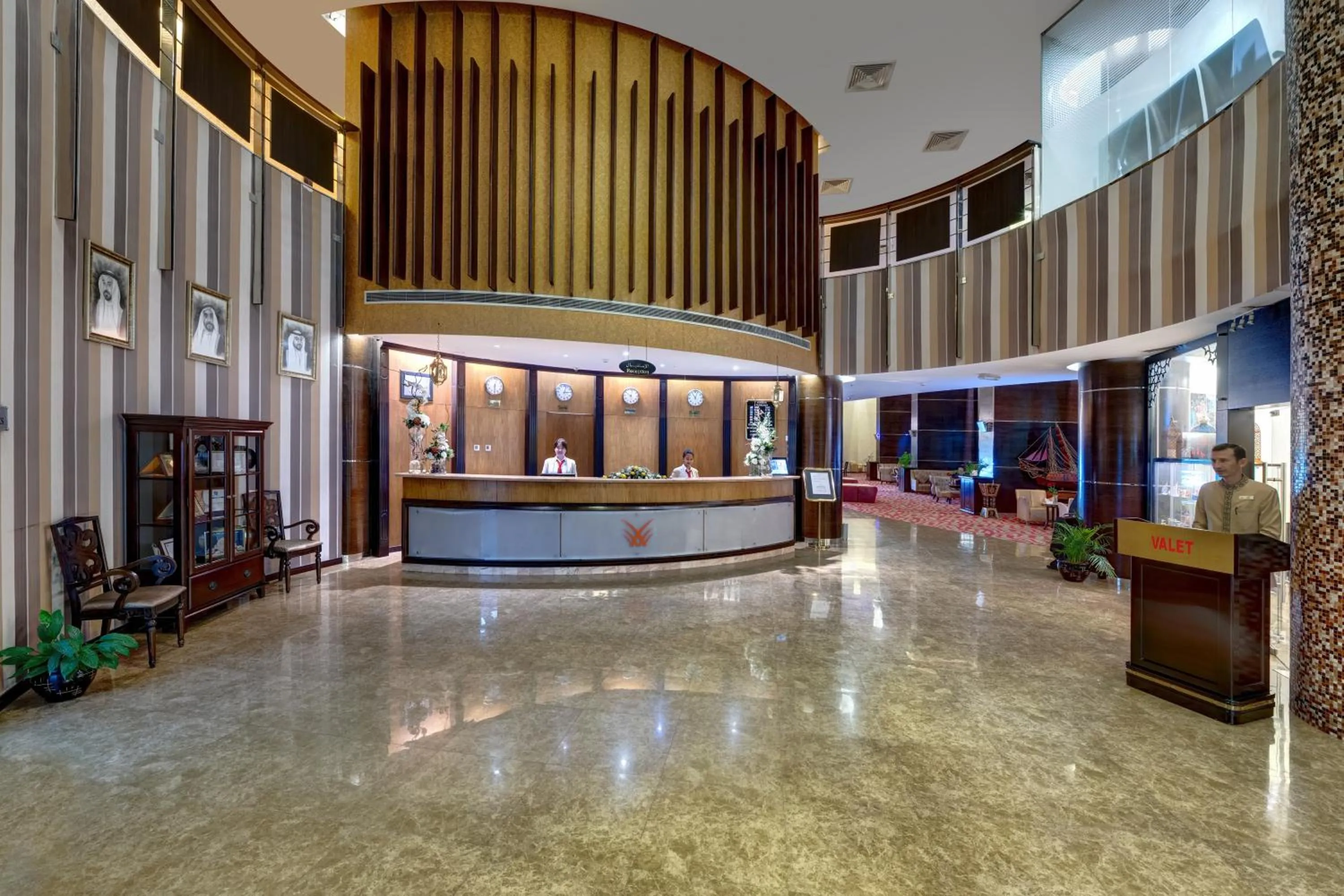 Lobby or reception in Aryana Hotel