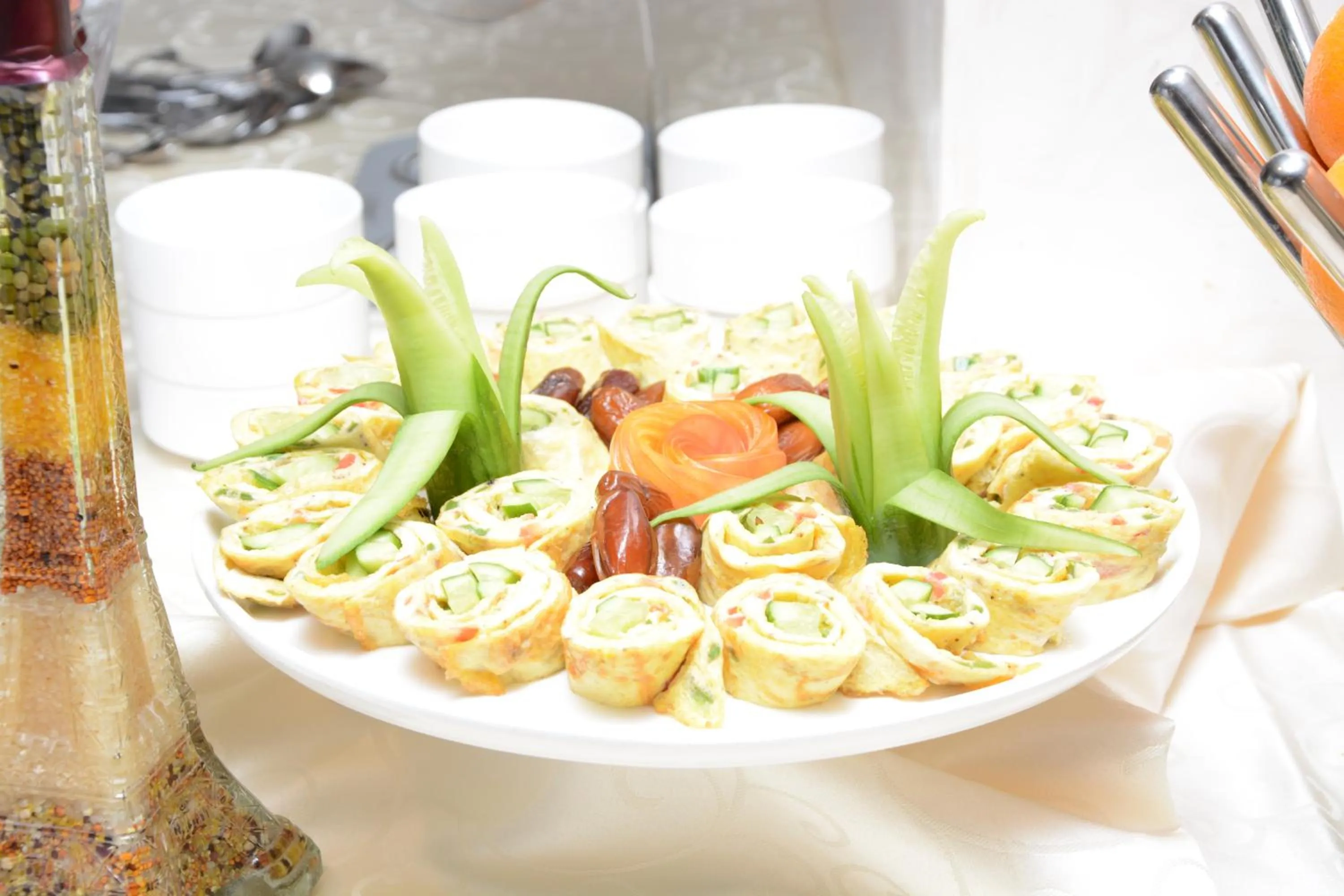 Food close-up in Aryana Hotel