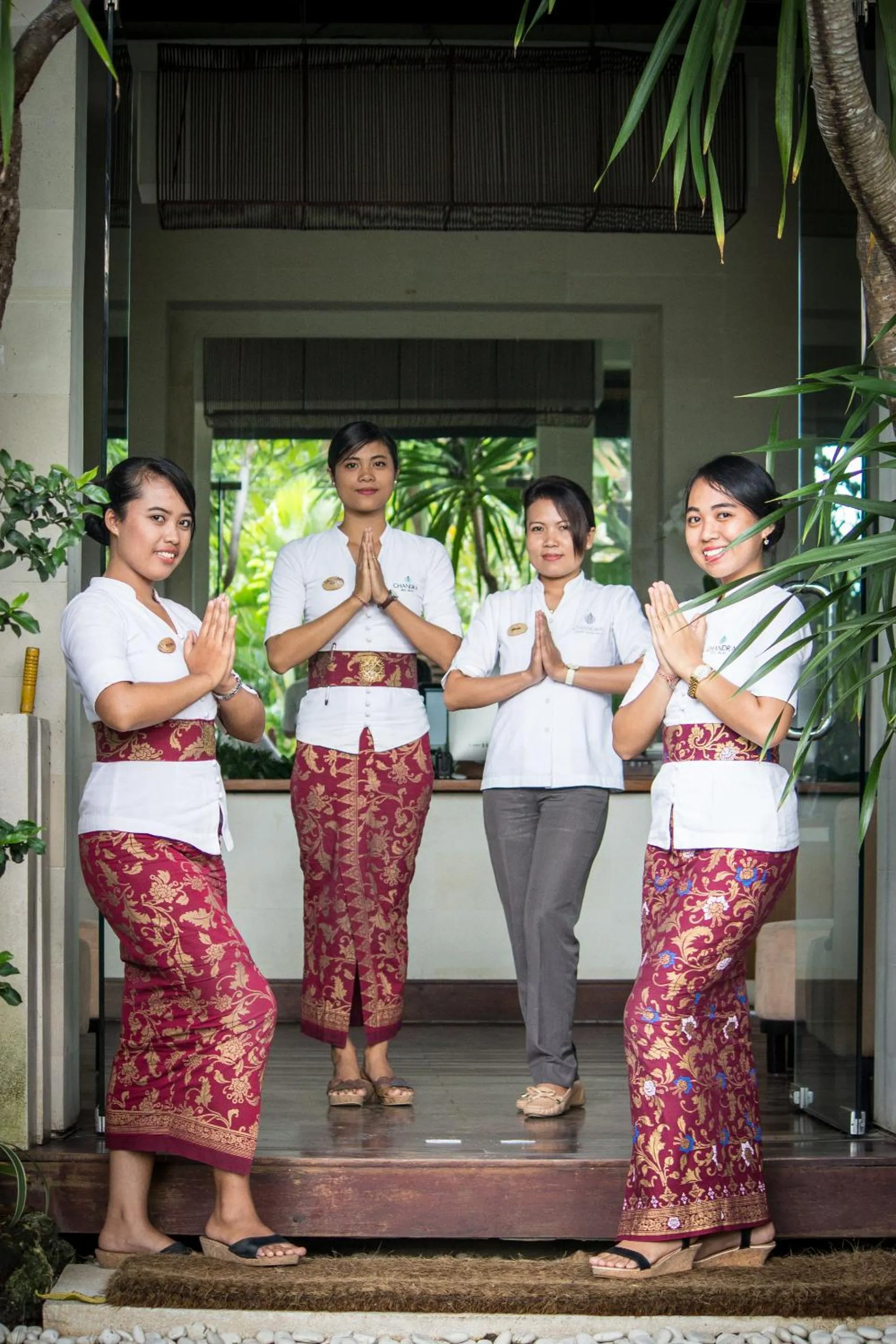 Staff in Chandra Bali Villas