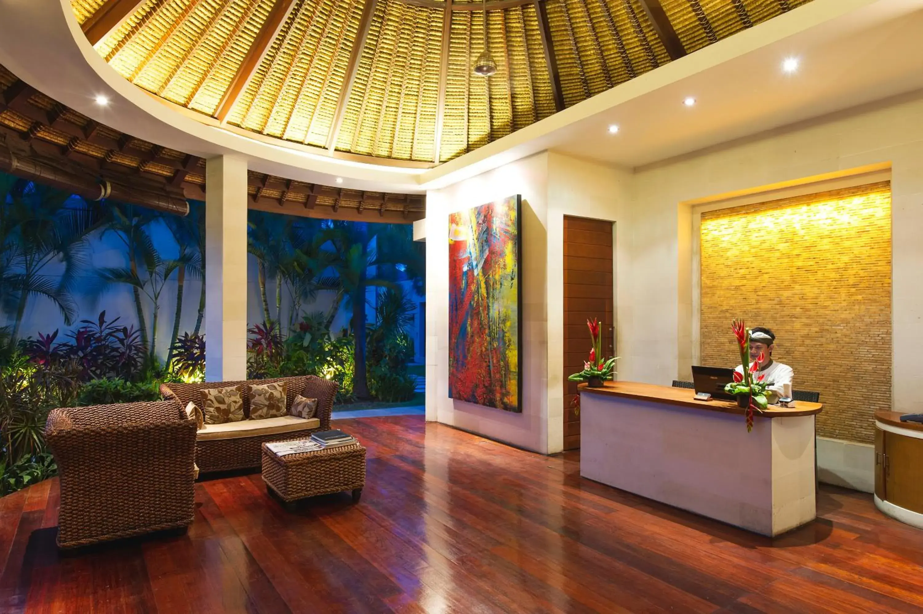 Lobby or reception in Chandra Bali Villas Lobby or reception in Chandra Bali Villas
