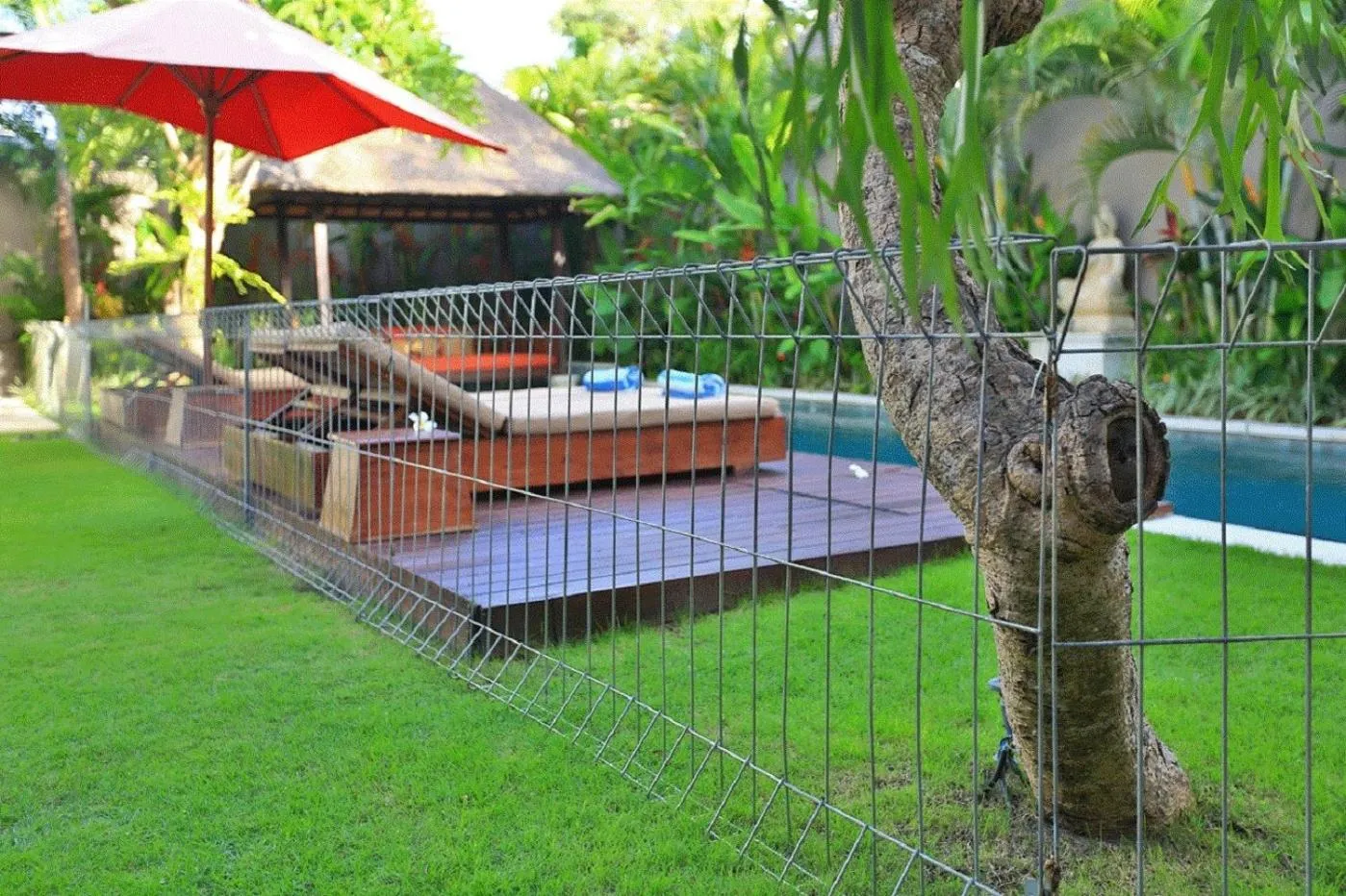 Patio in Chandra Bali Villas