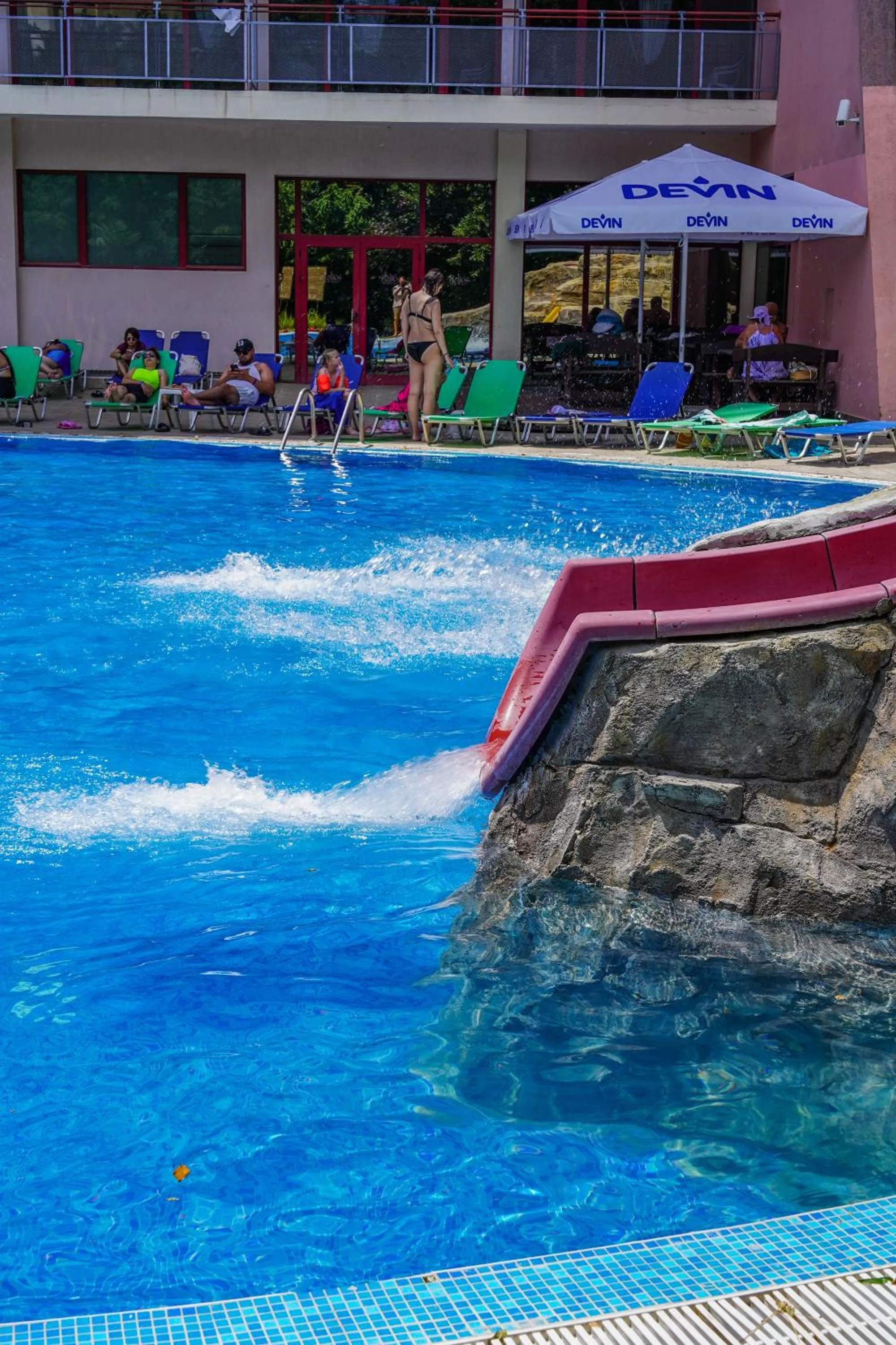 Swimming pool in Helios Spa Hotel- All Inclusive , Newly Refurbished Rooms with Private AC, Pools and Water Fun for Kids