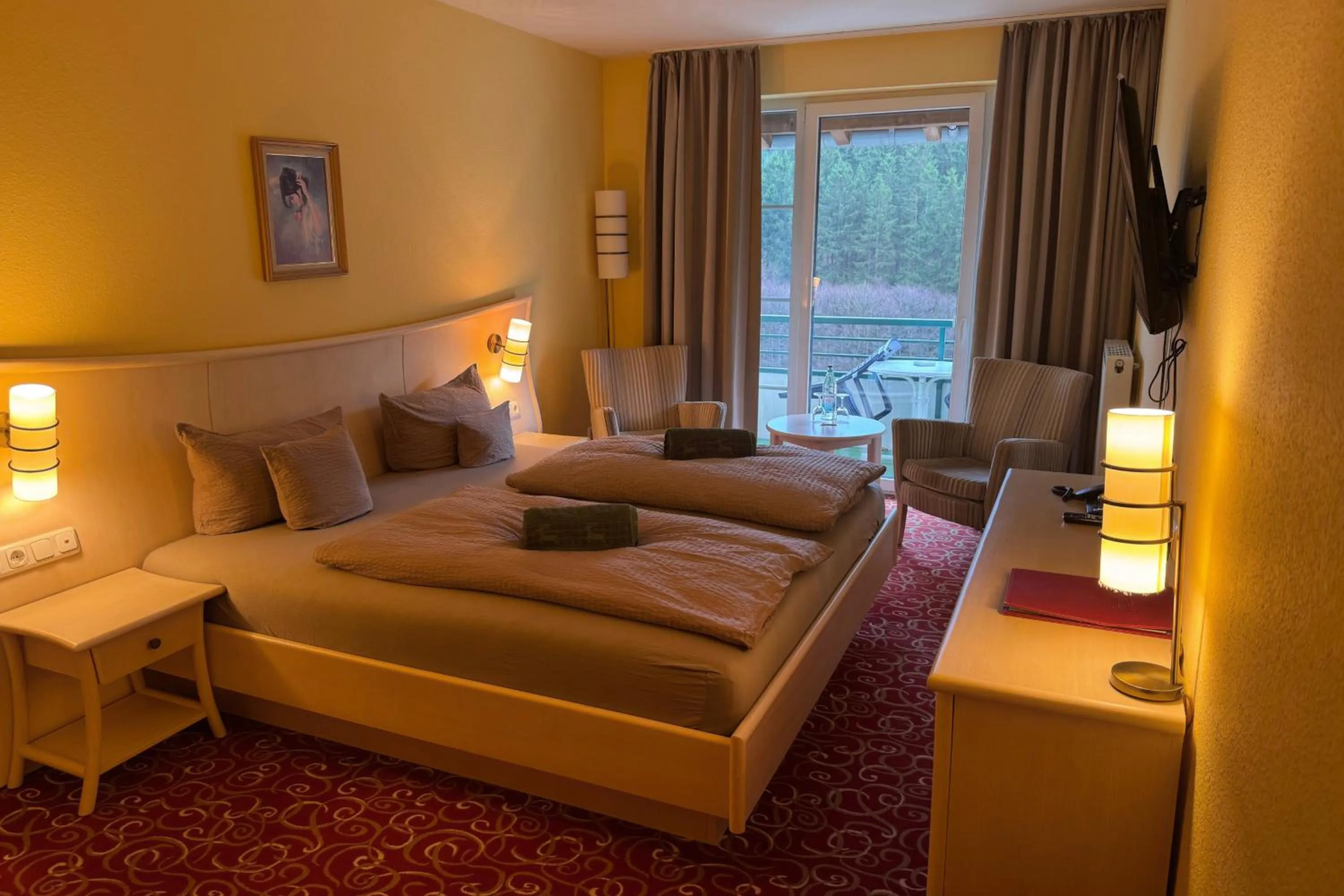 Bed in Waldhaus am See