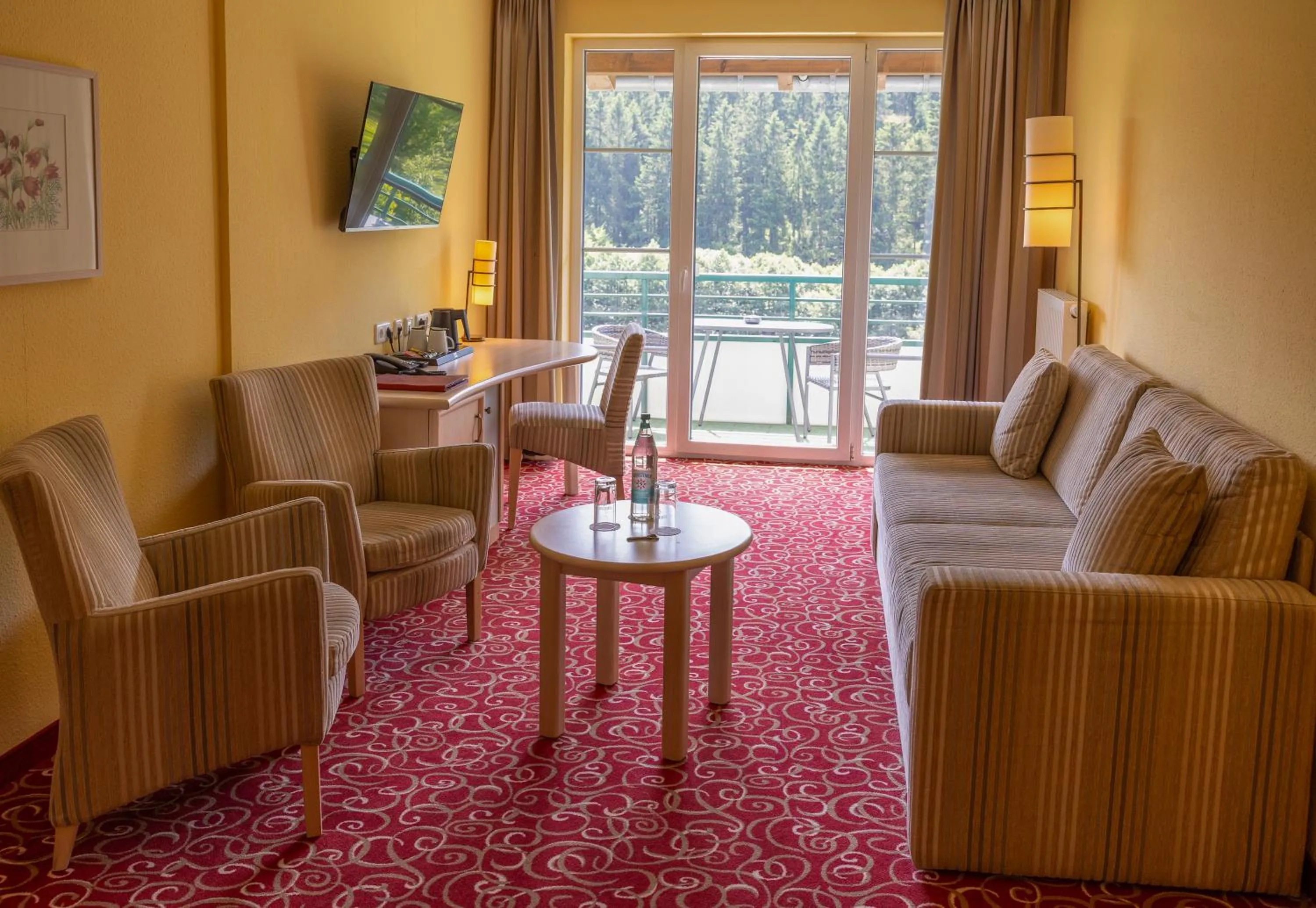 Bedroom in Waldhaus am See