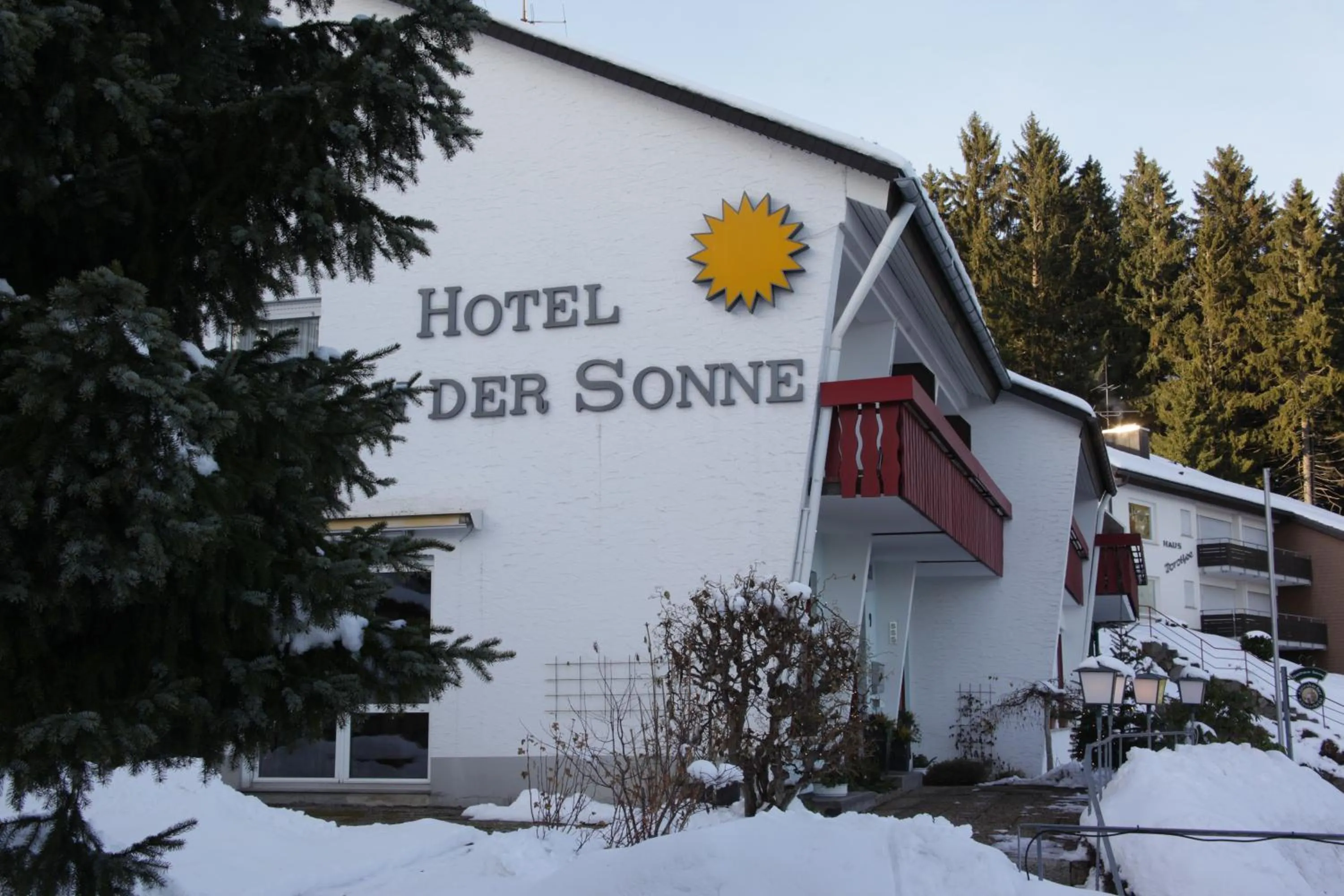 Property building in Hotel an der Sonne & Restaurant Zum Schneiger