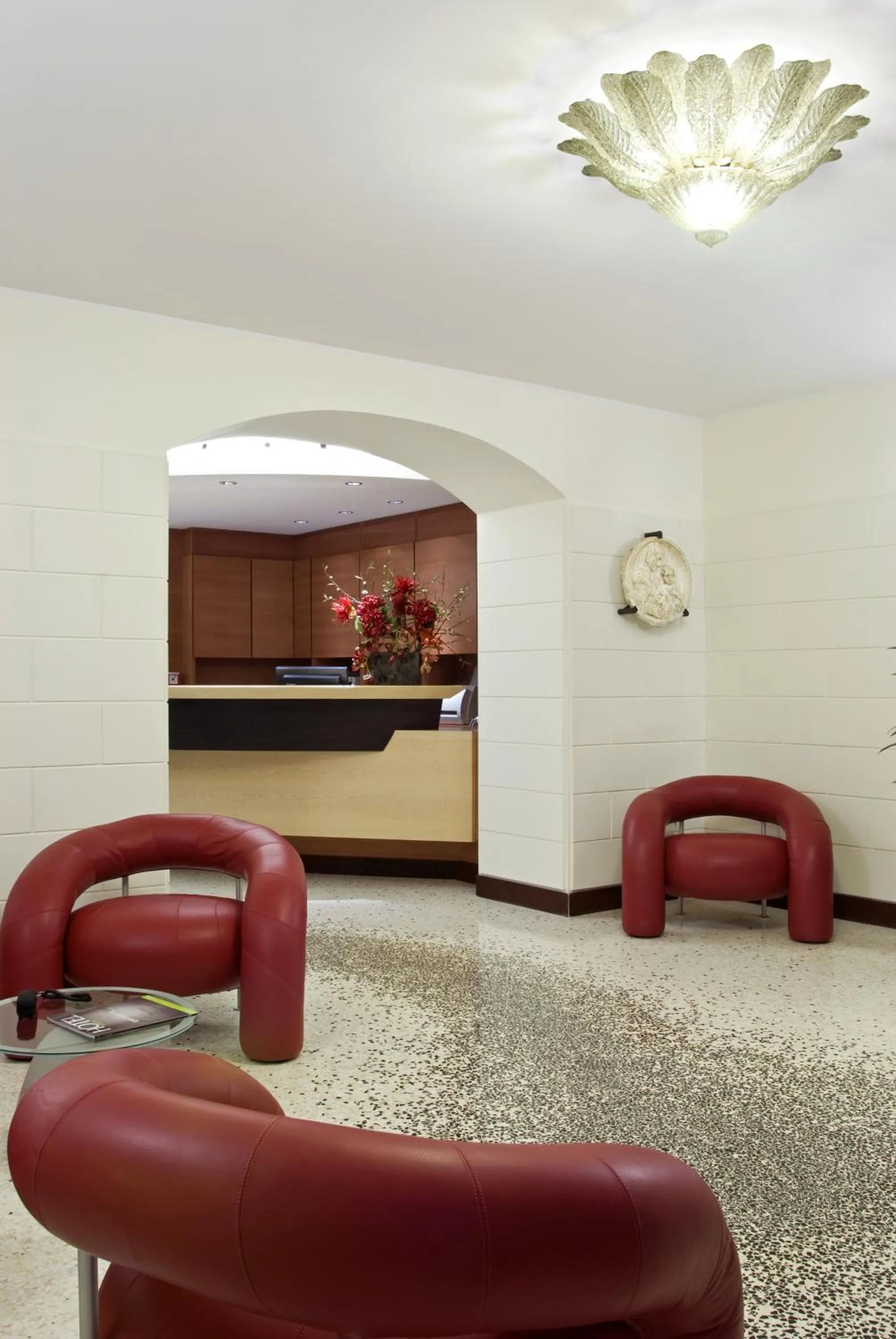 Lobby or reception in Hotel Memphis