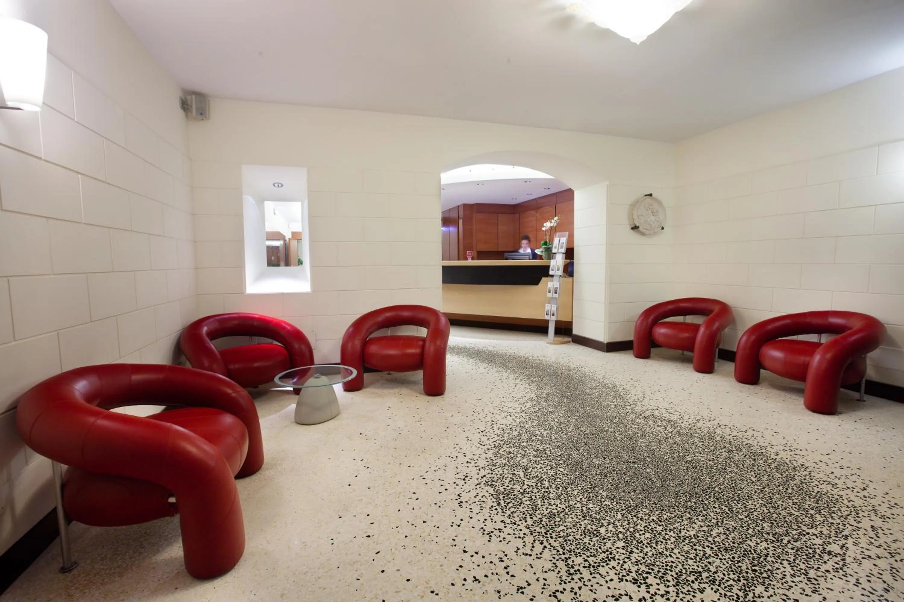 Lobby or reception in Hotel Memphis