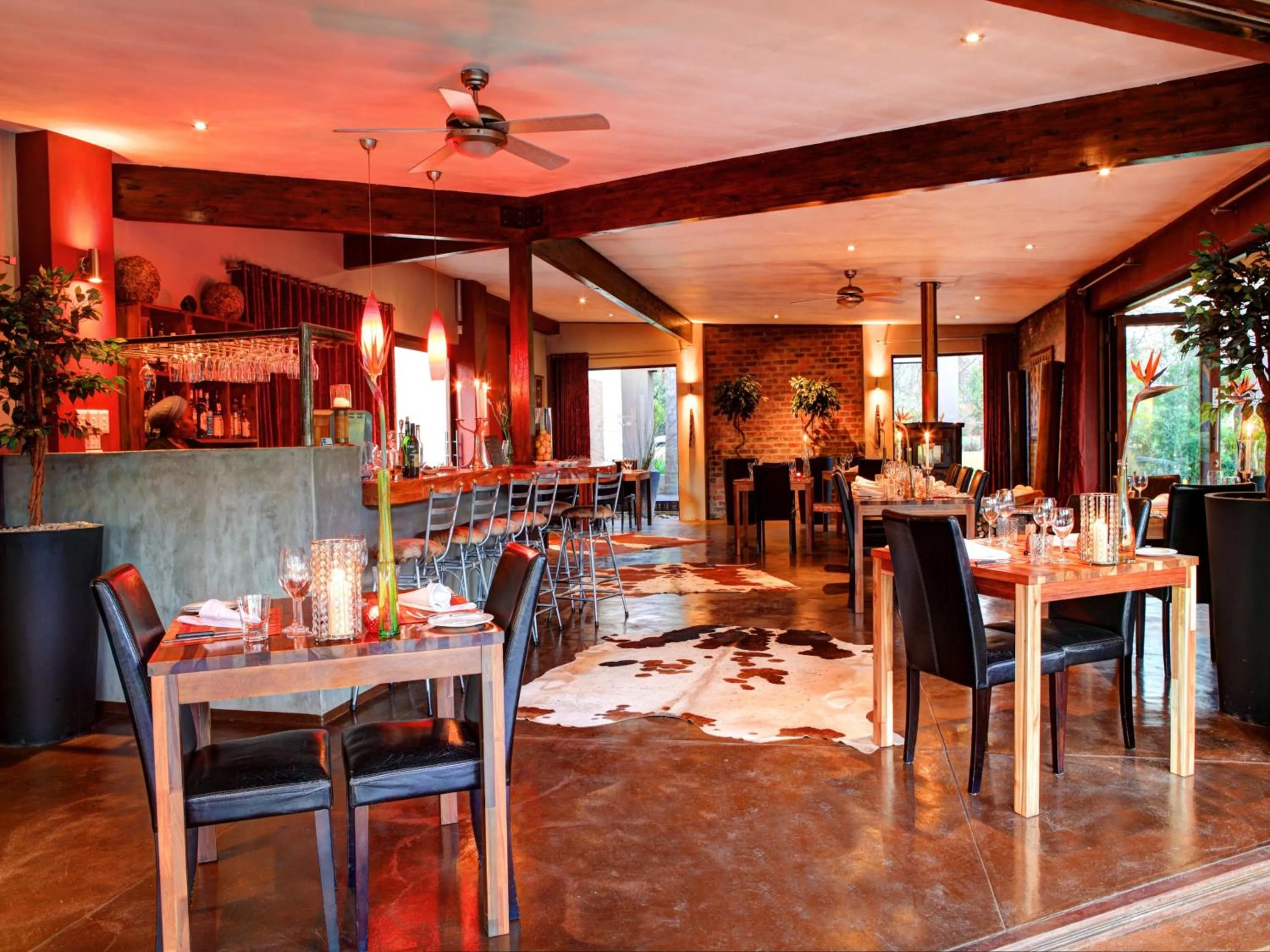 Day in Lily Pond Country Lodge