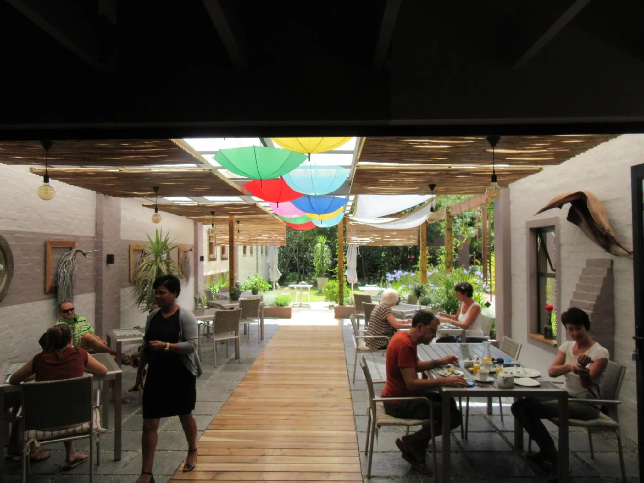 Patio in Lily Pond Country Lodge