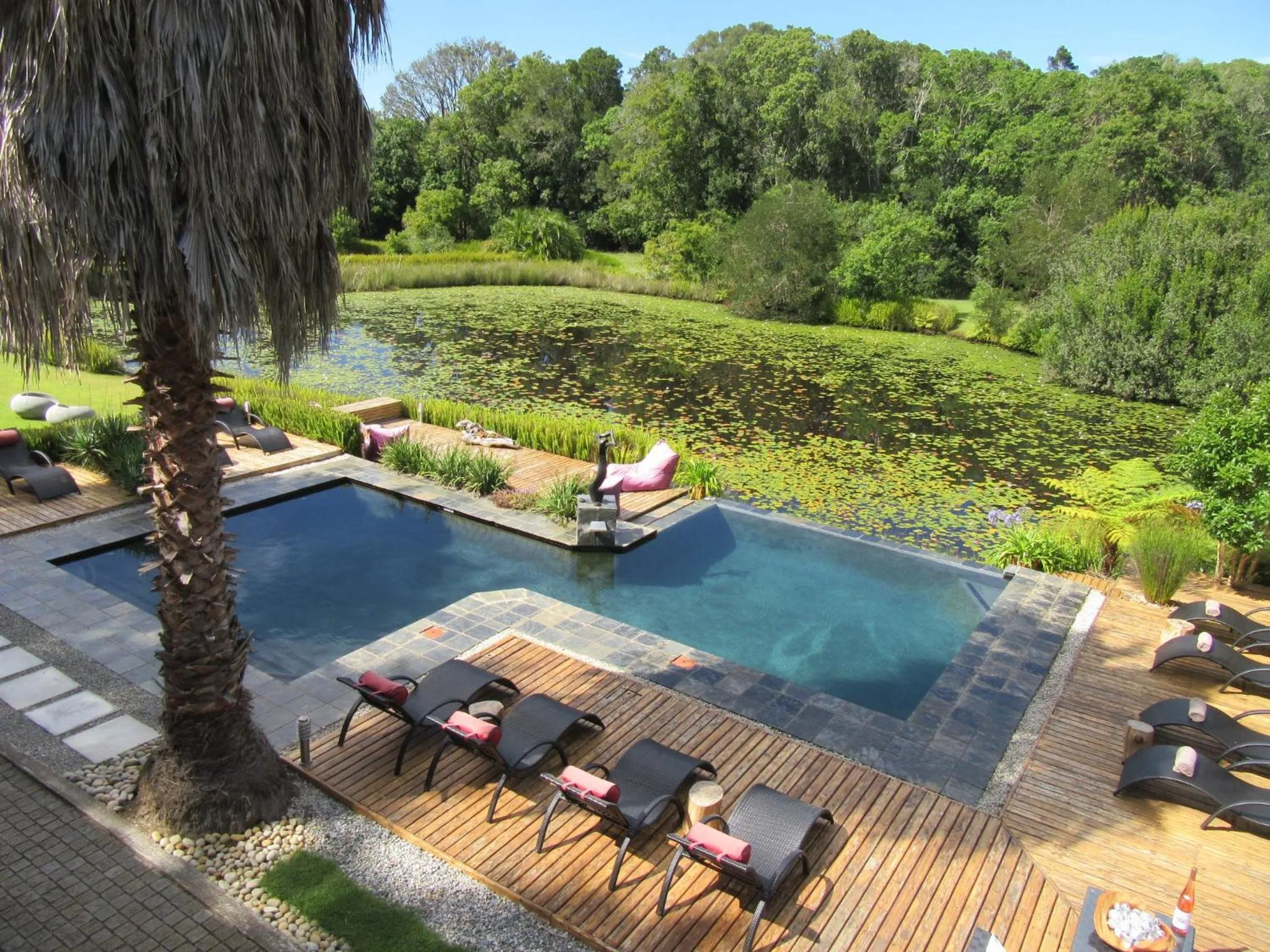 Bird's eye view in Lily Pond Country Lodge