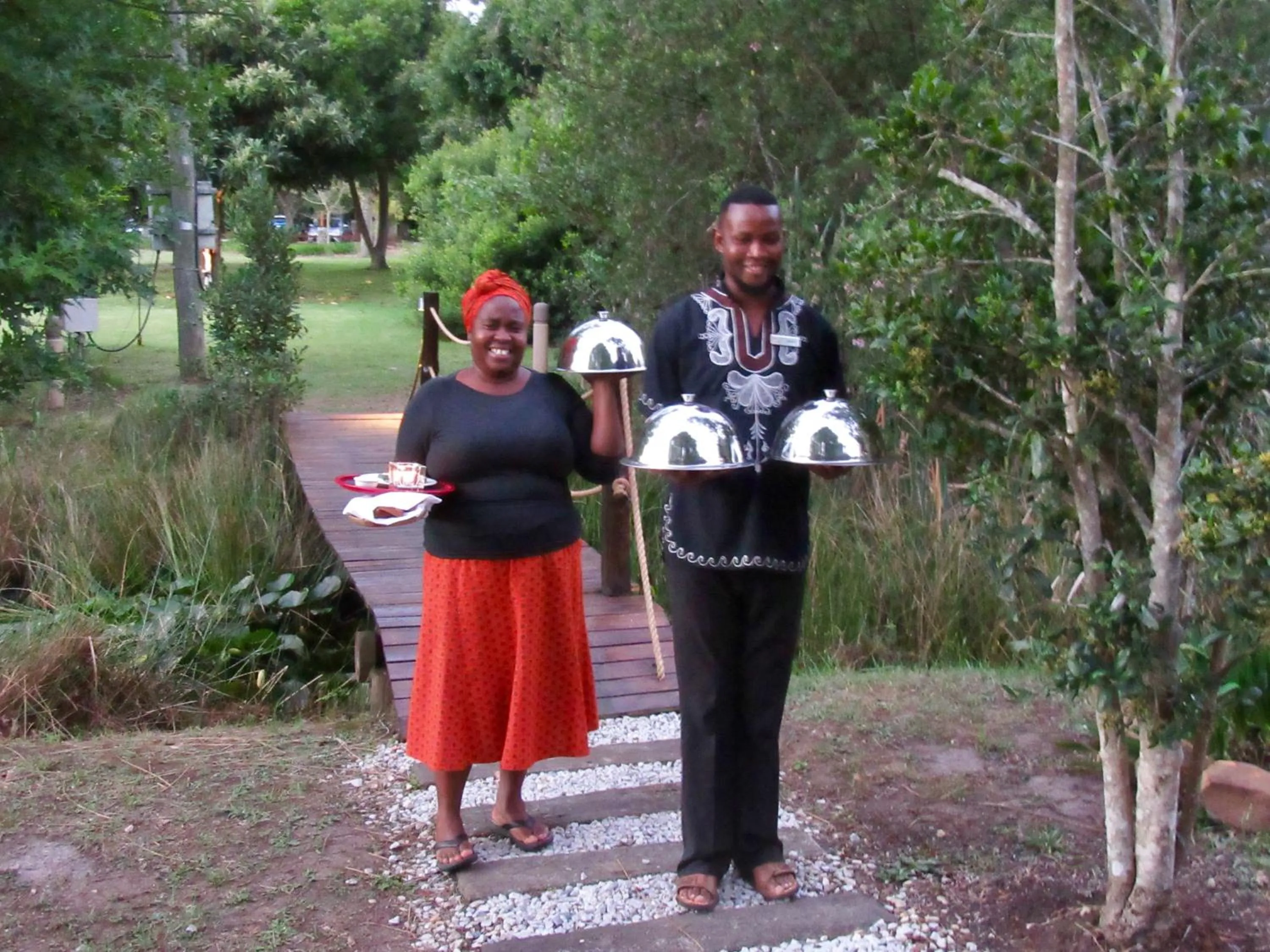 Dinner in Lily Pond Country Lodge
