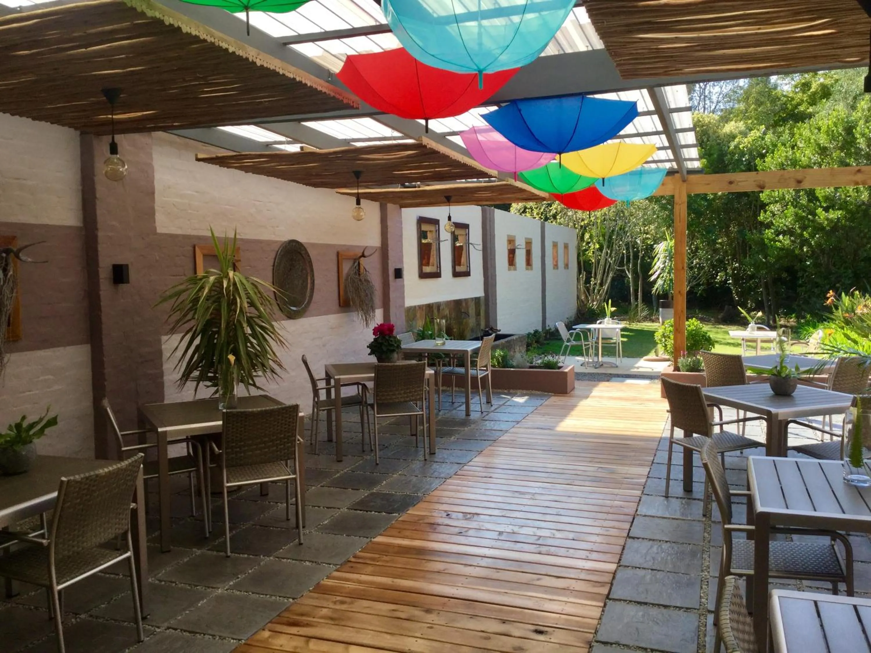 Patio in Lily Pond Country Lodge