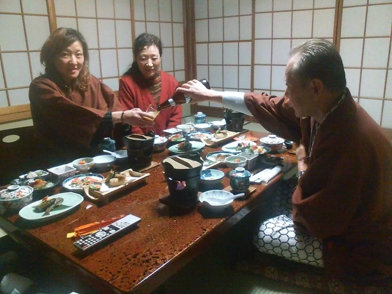 People in Kamesei Ryokan