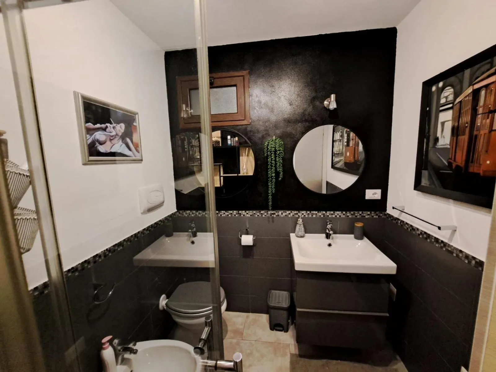 Toilet in B&B A casa dell'artista