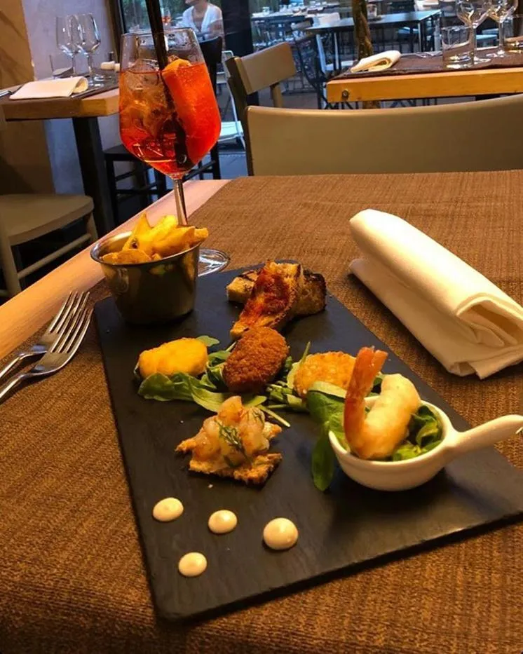 Food close-up in Al Casaletto Hotel