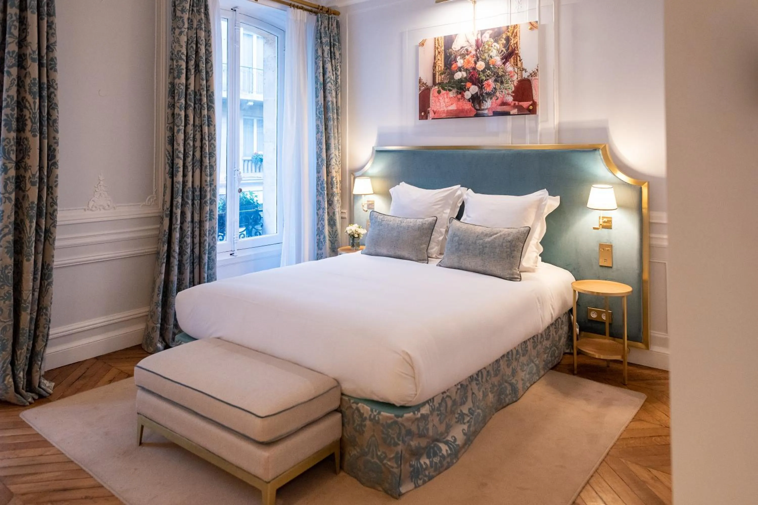 Bed in Hôtel Alfred Sommier