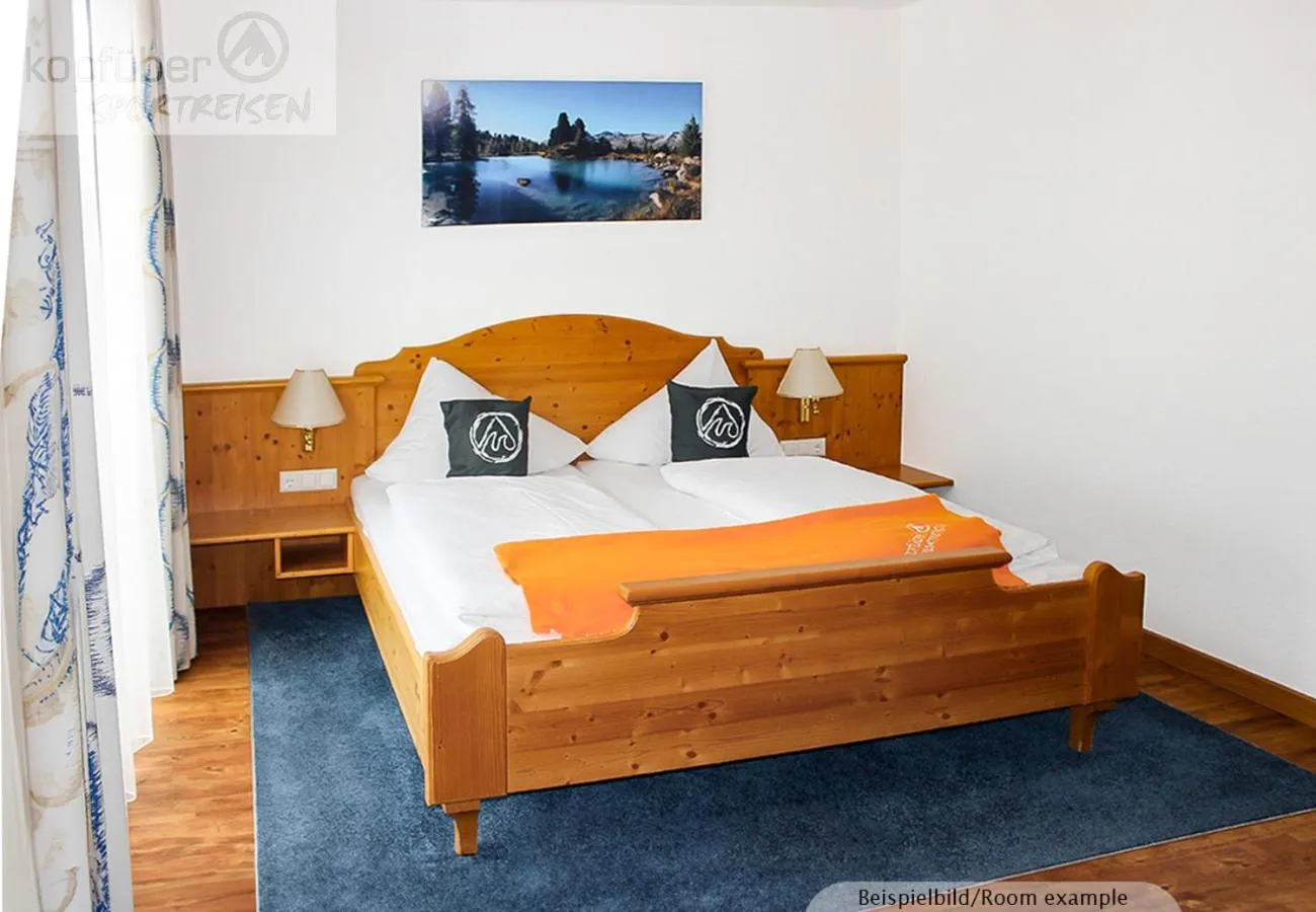 Bed in Sporthotel Daniel