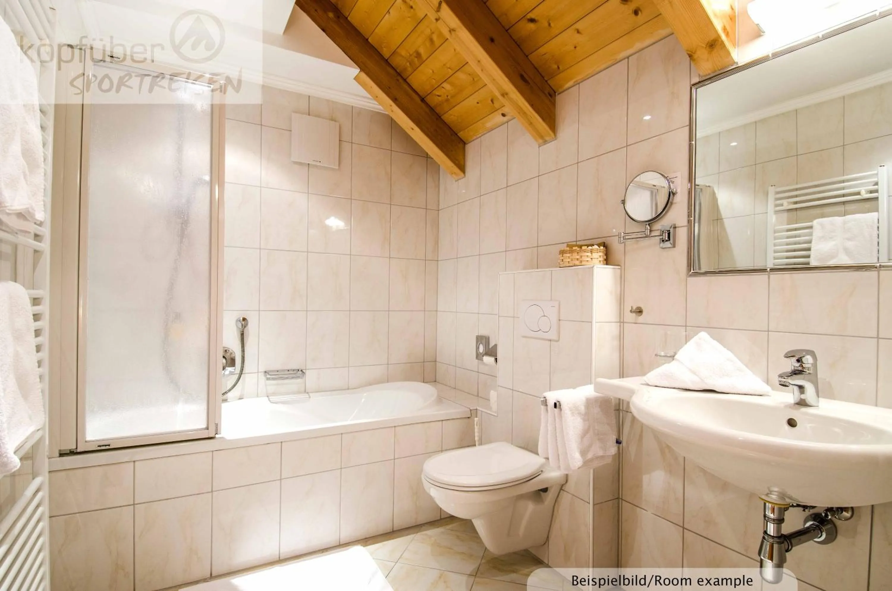 Shower in Sporthotel Daniel