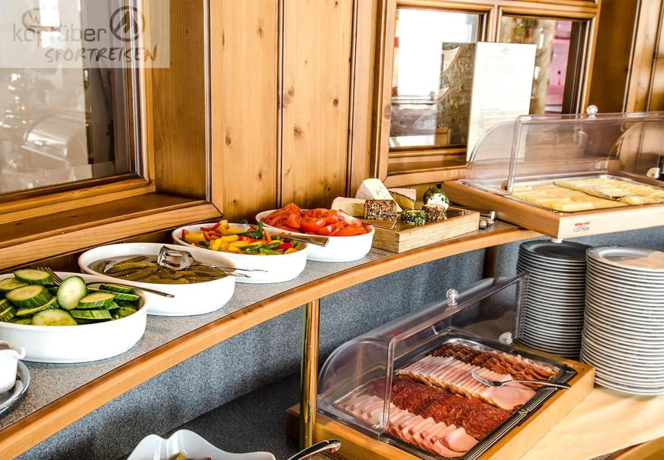 Food and drinks in Sporthotel Daniel