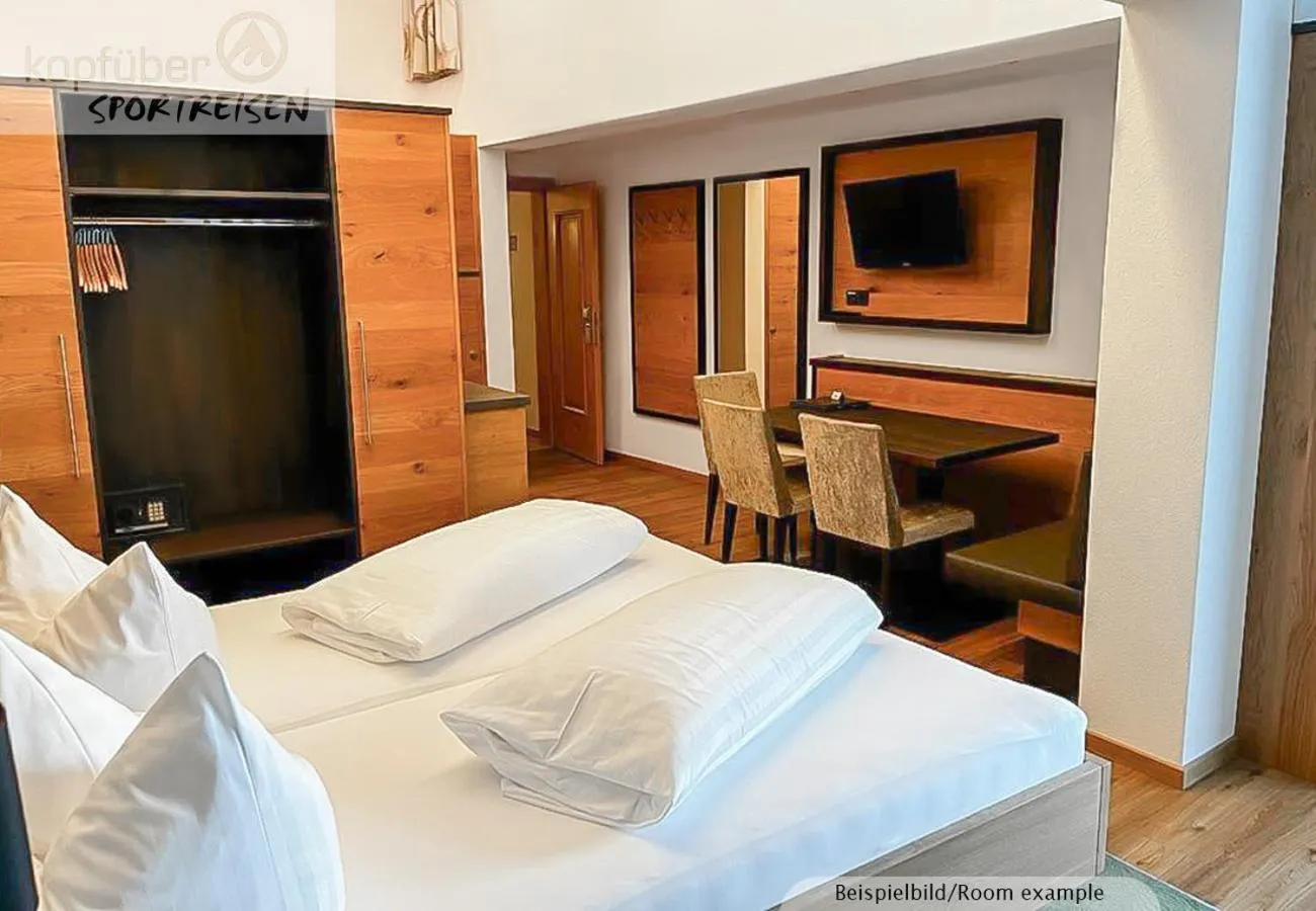 Bed in Sporthotel Daniel