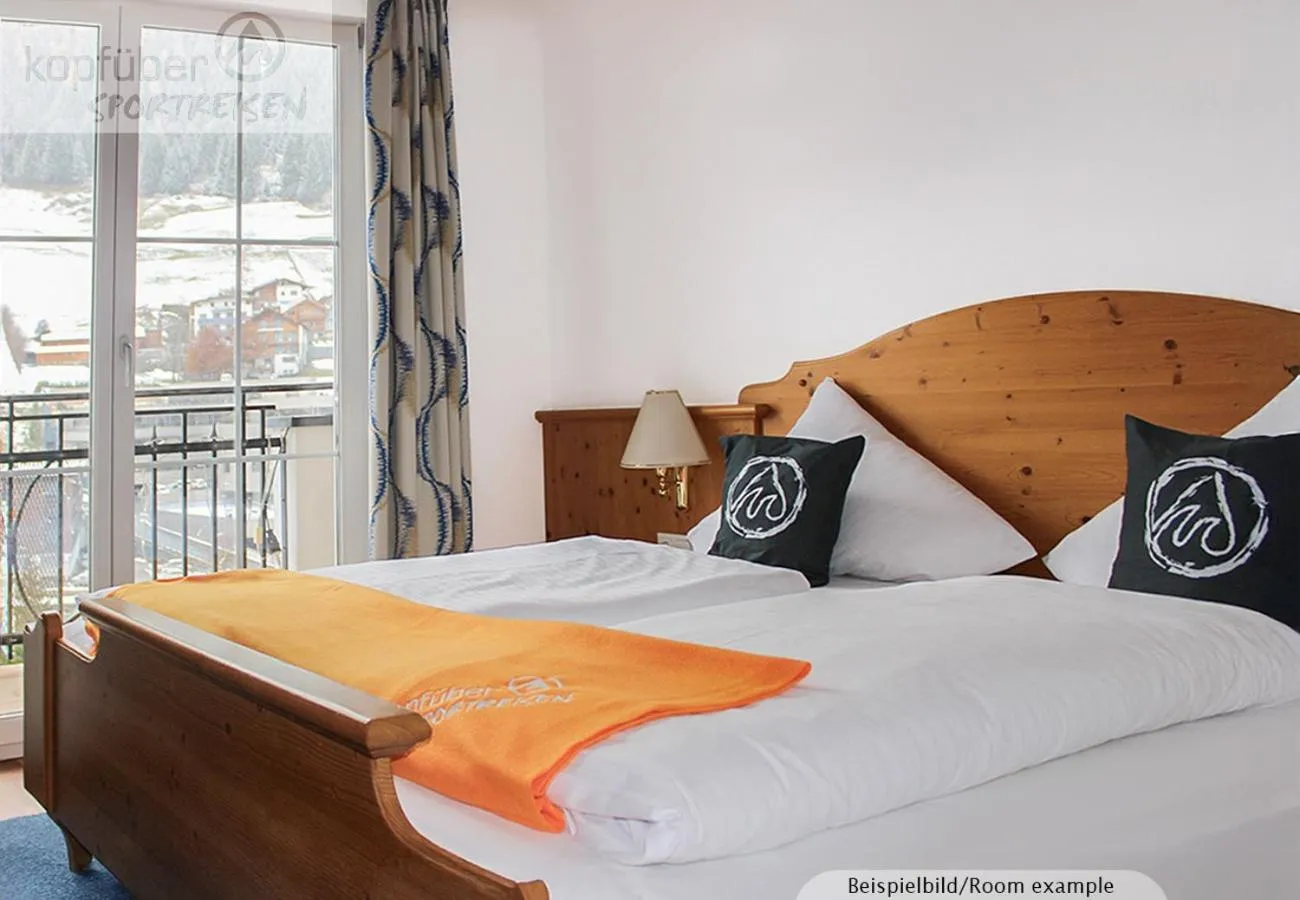 Bed in Sporthotel Daniel