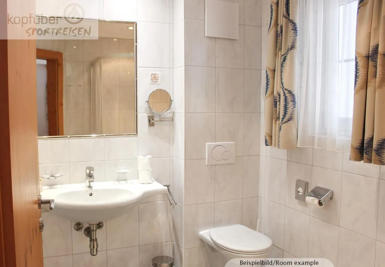 Shower in Sporthotel Daniel