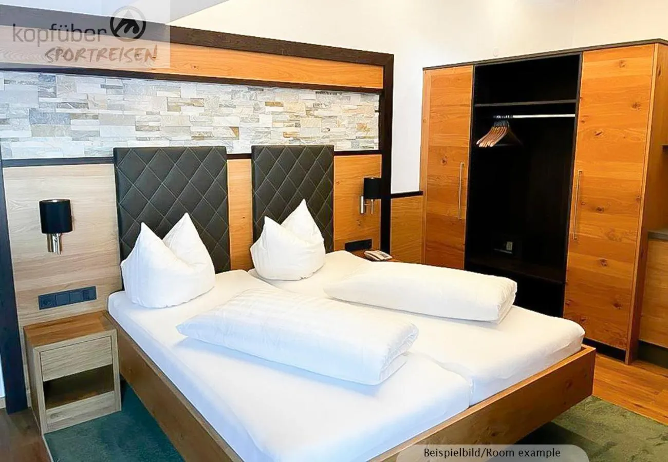 Bed in Sporthotel Daniel