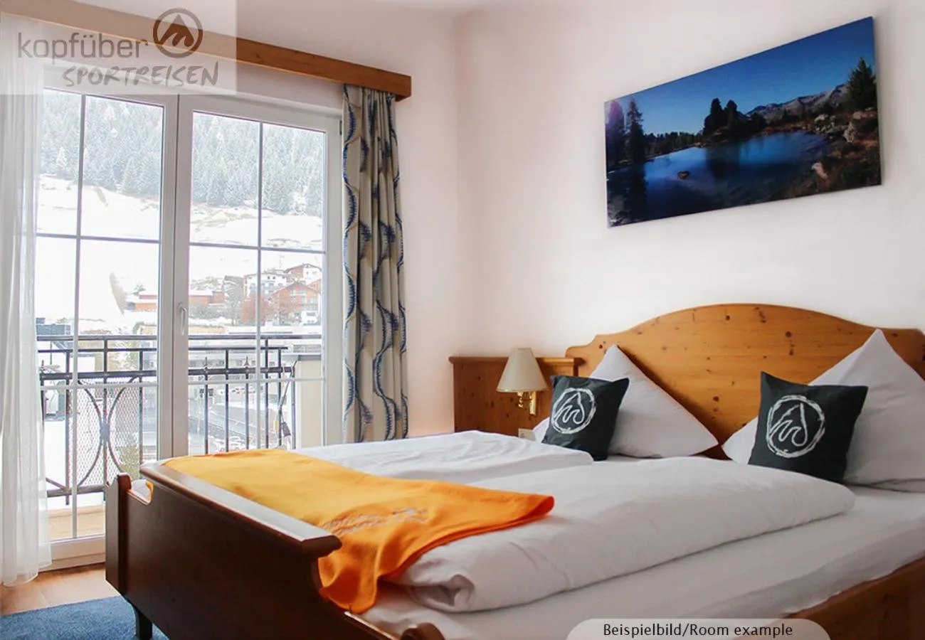 Bed in Sporthotel Daniel