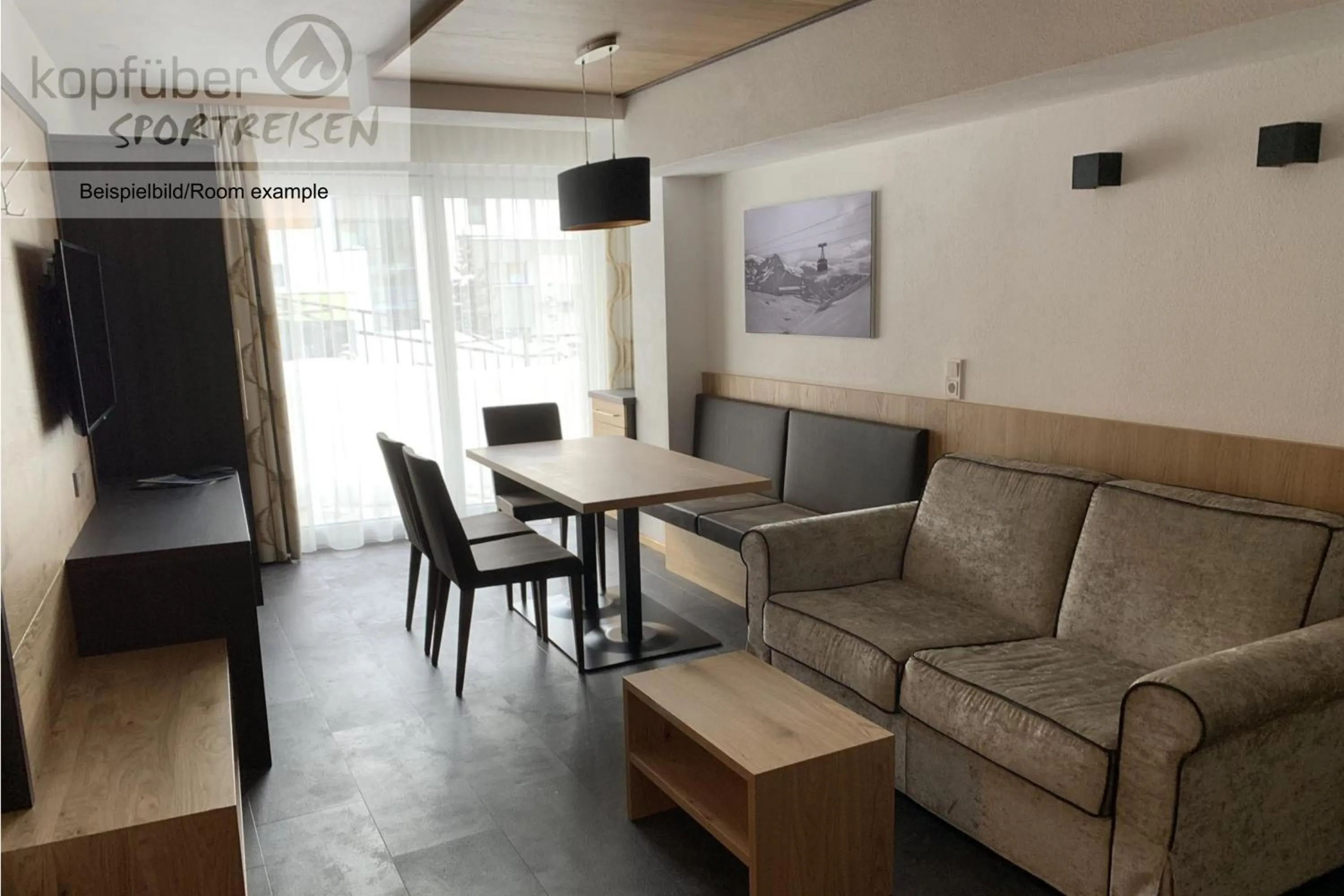 Seating area in Sporthotel Daniel