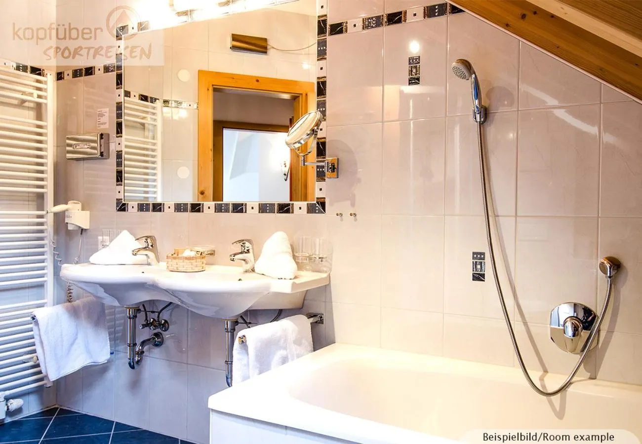 Shower in Sporthotel Daniel