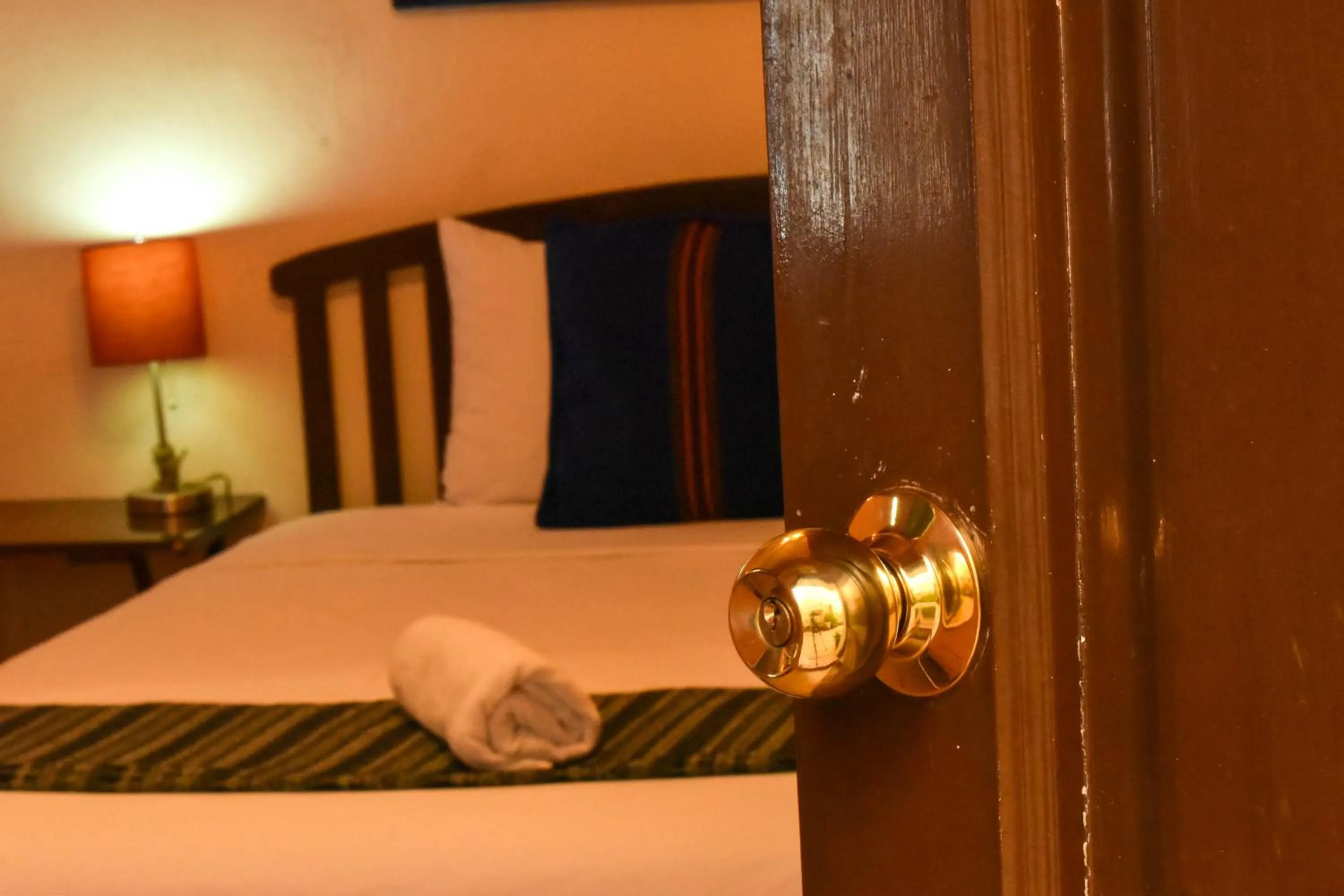 Photo of the whole room, Bed in Balamku Hotel Petit