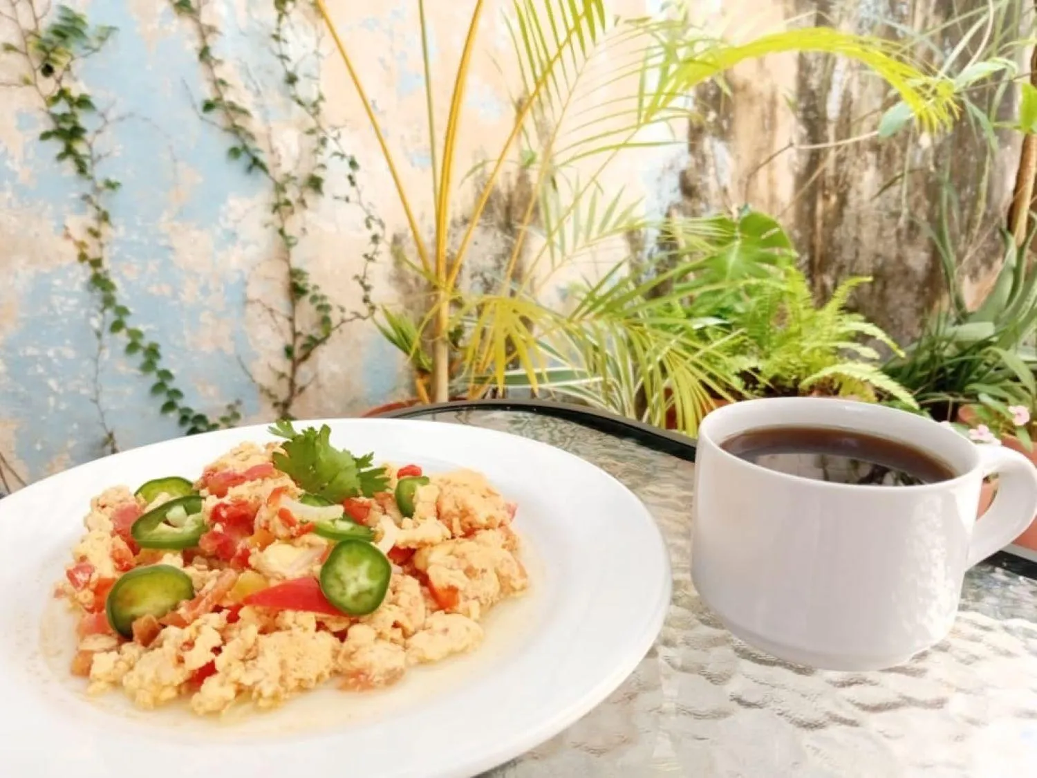 Breakfast in Balamku Hotel Petit