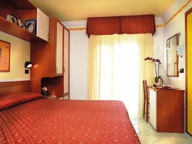 Decorative detail, Bed in Hotel Grado
