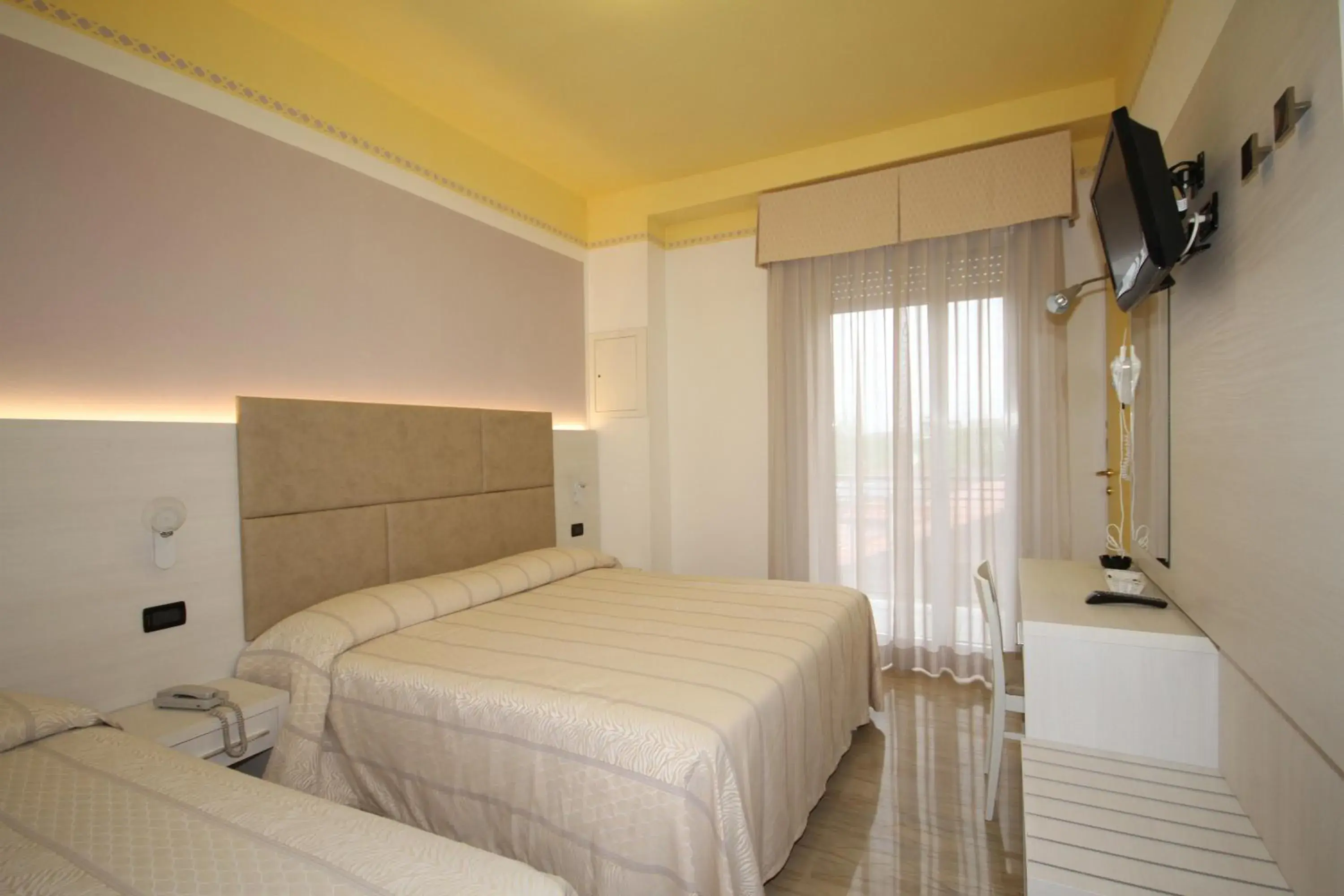 Bed in Hotel Grado