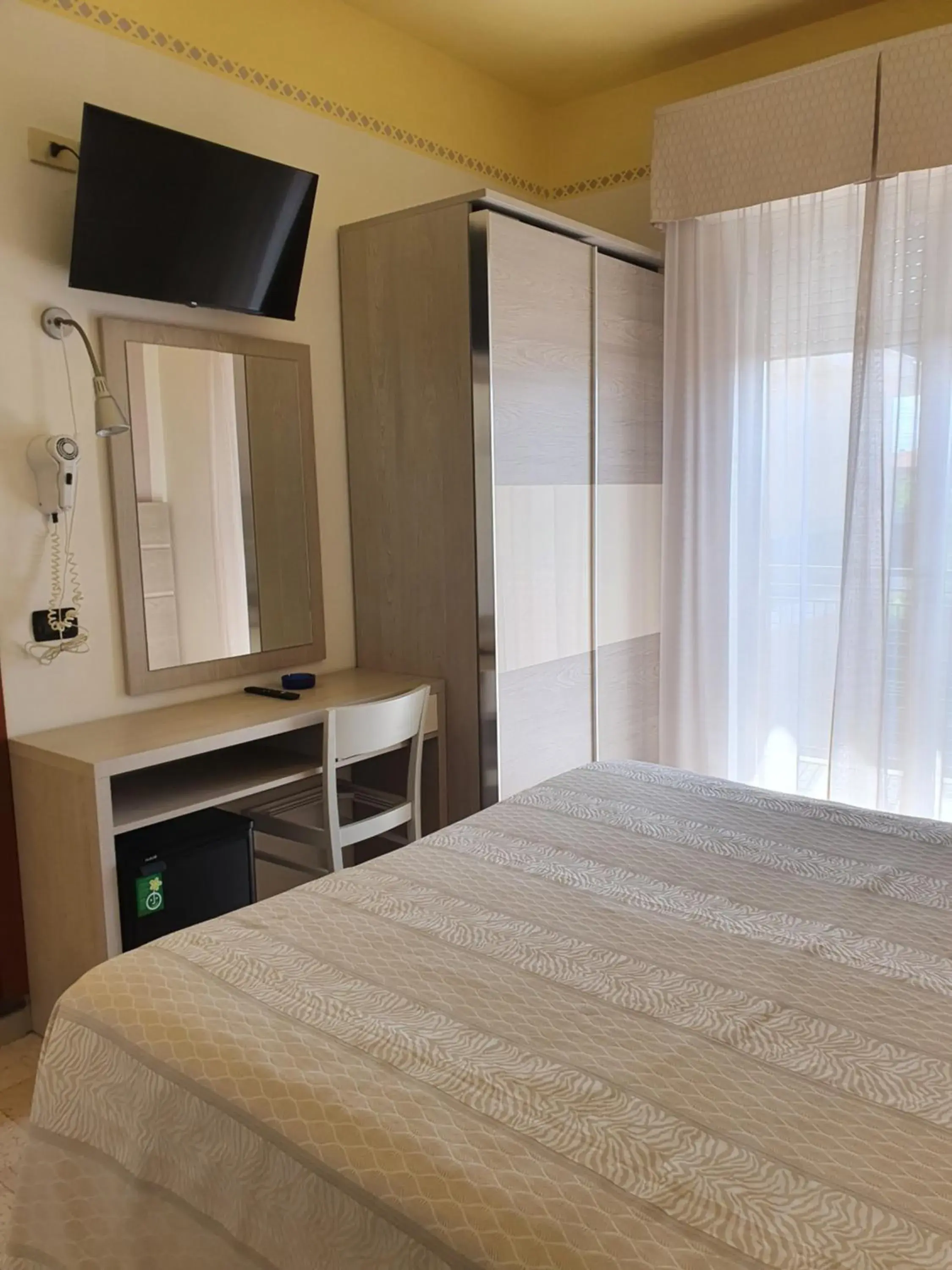 Bed in Hotel Grado