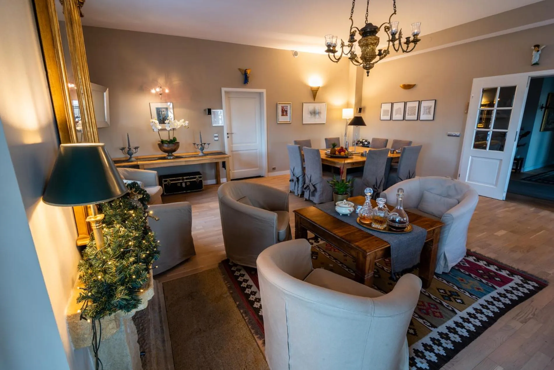Living room in Rezydencja Villa Nova