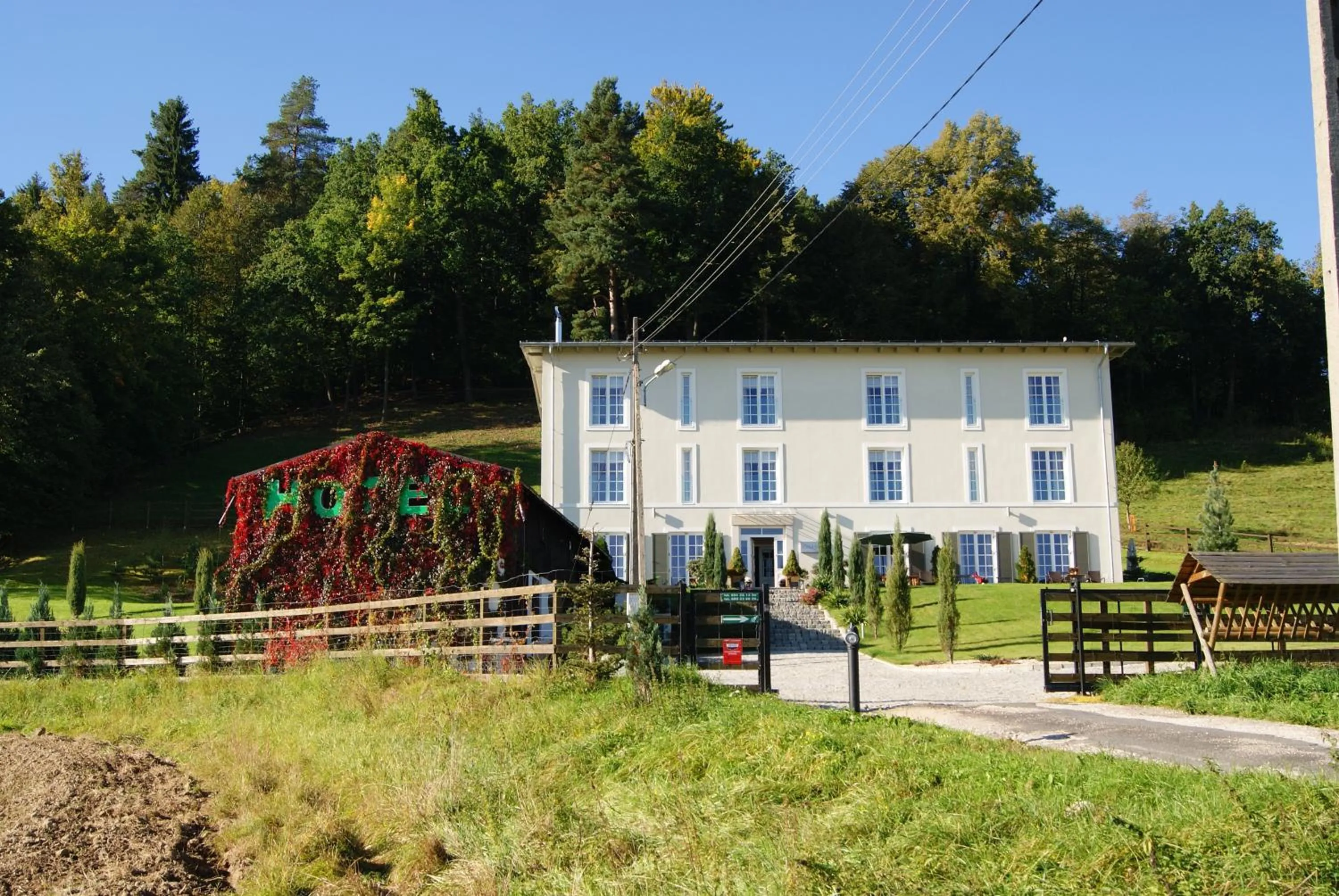 Facade/entrance in Rezydencja Villa Nova