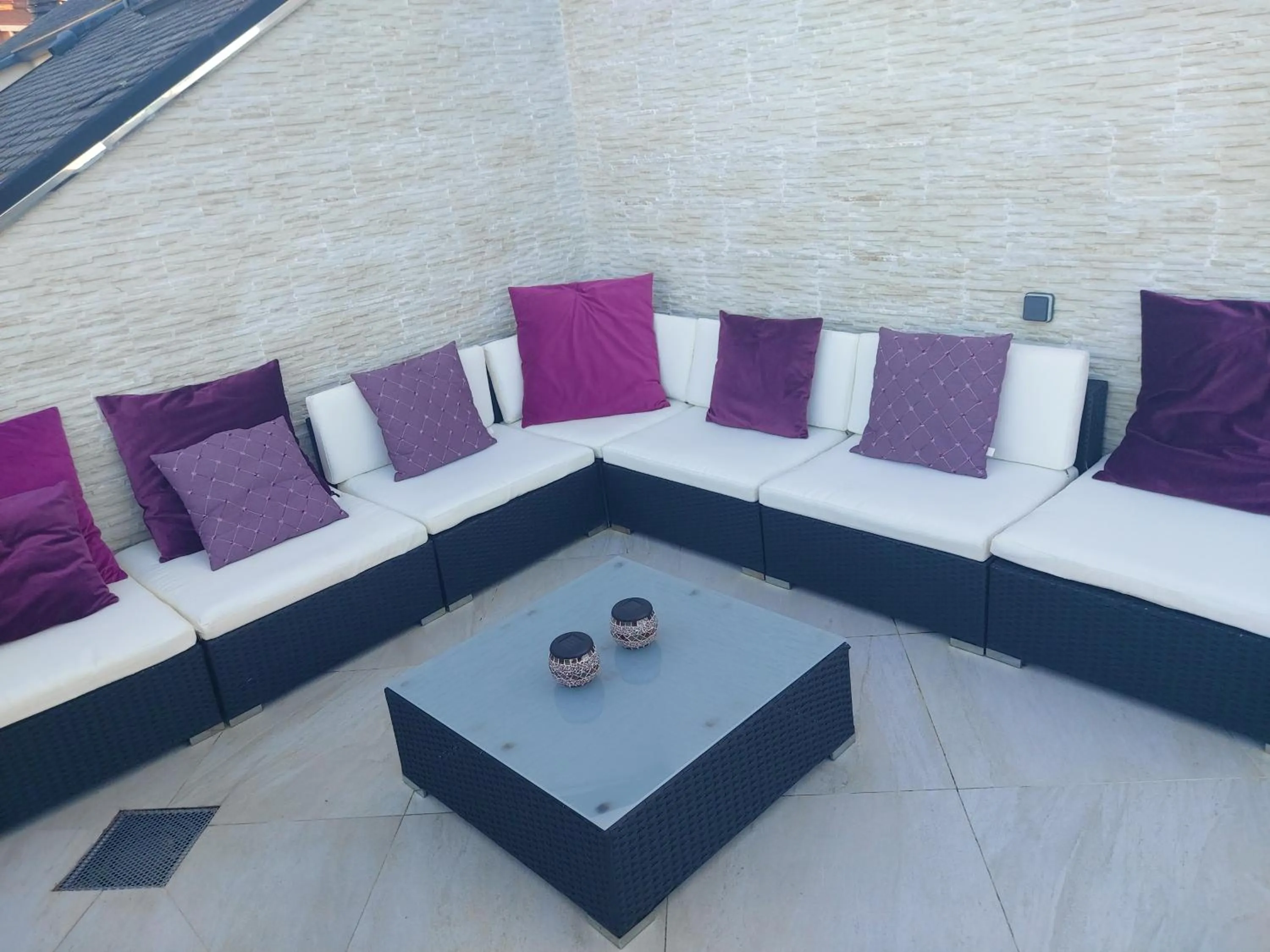 Balcony/Terrace in Duplex grandes cristaleras impresionantes vistas